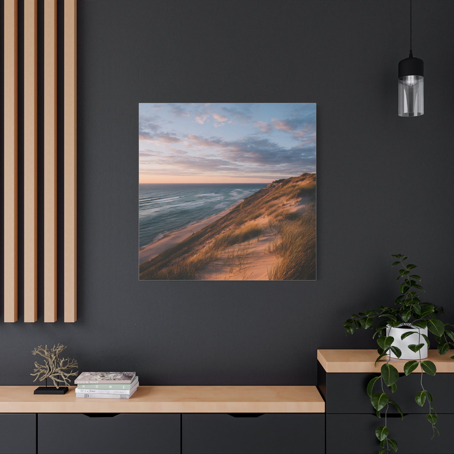 Coastal Serenity Matte Canvas Wall Art