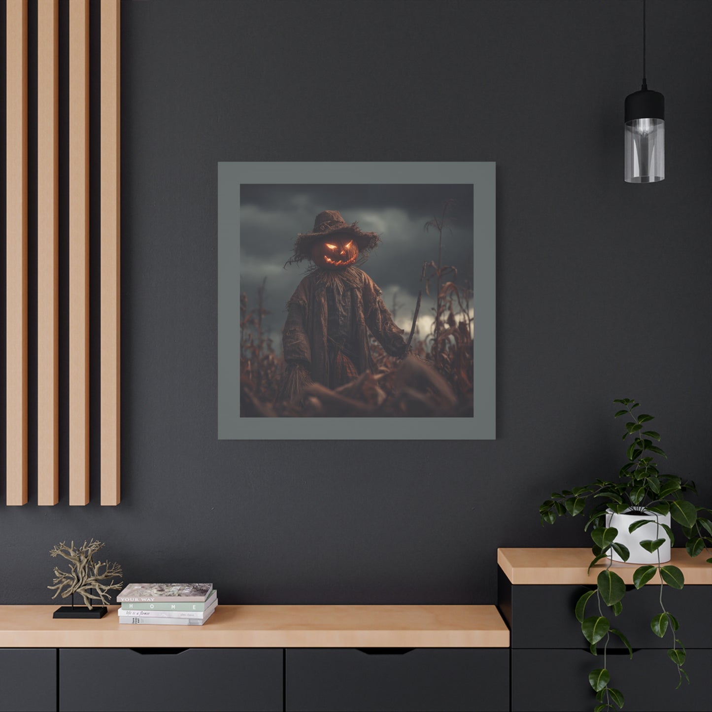 Canvas Print - Halloween Scarecrow