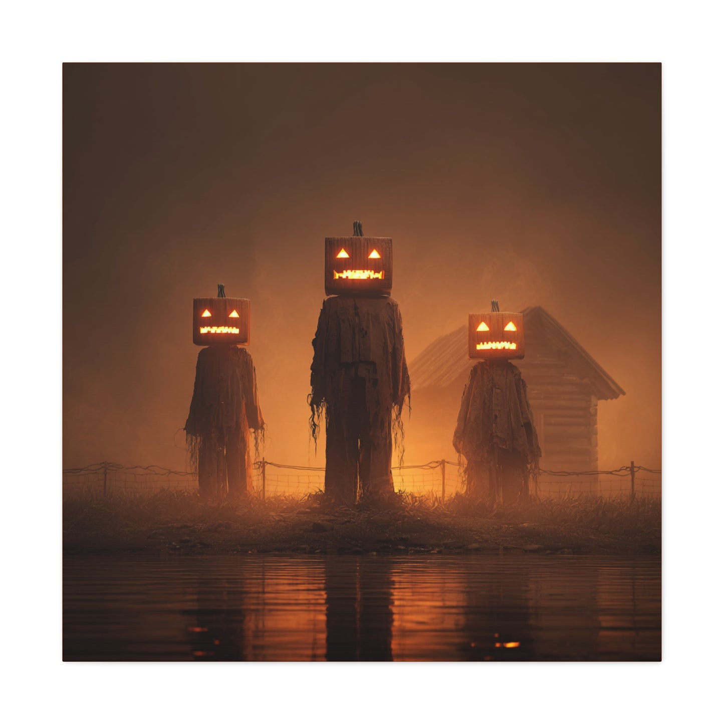 Canvas Print - Spooky Halloween Picture