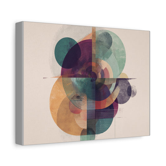 Abstract Geometric Wall Art Canvas