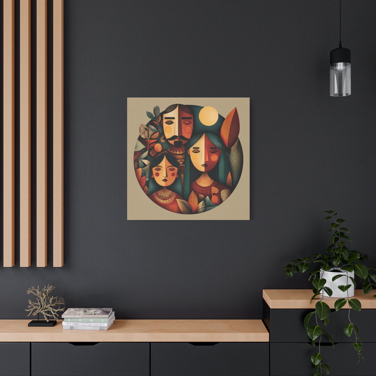 Canvas Print - Hispanic Heritage Inspired Art