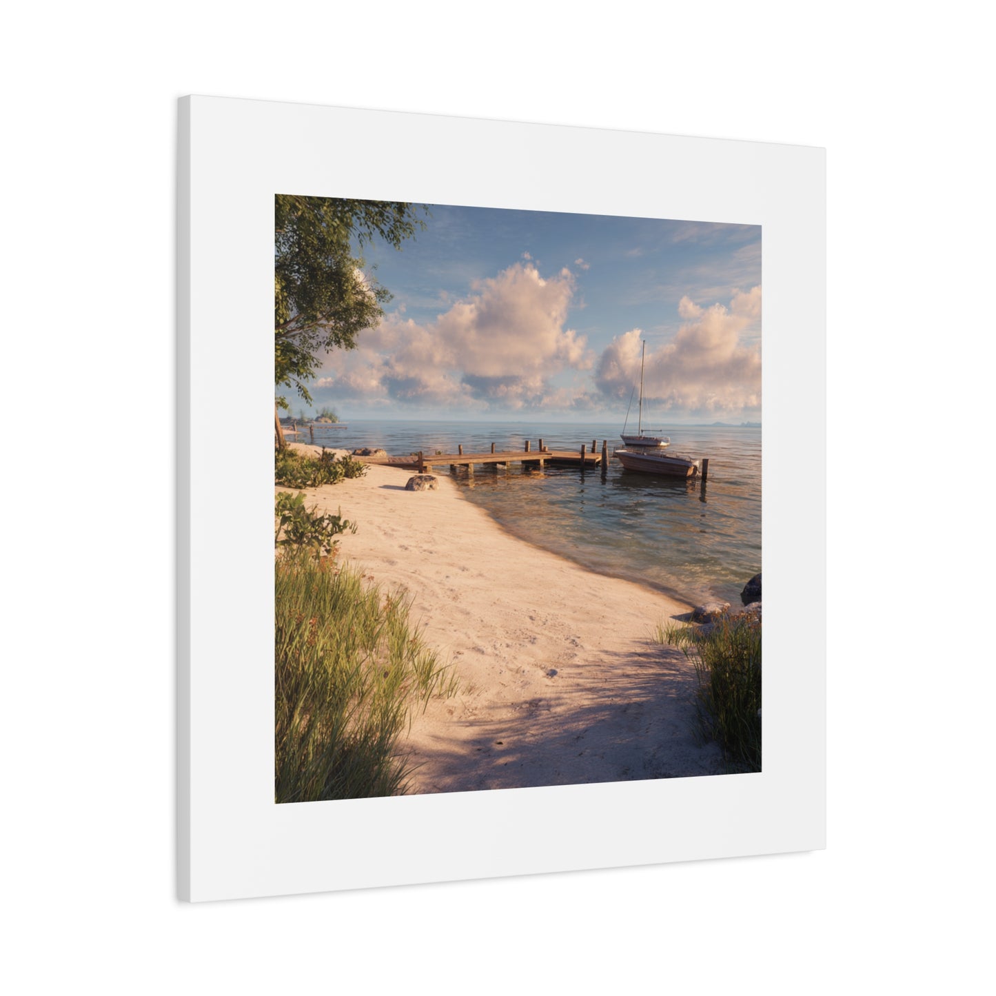 Canvas Print - Beautiful Beach Scene