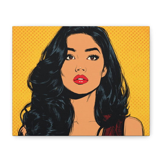 Canvas Print Pop Art Style