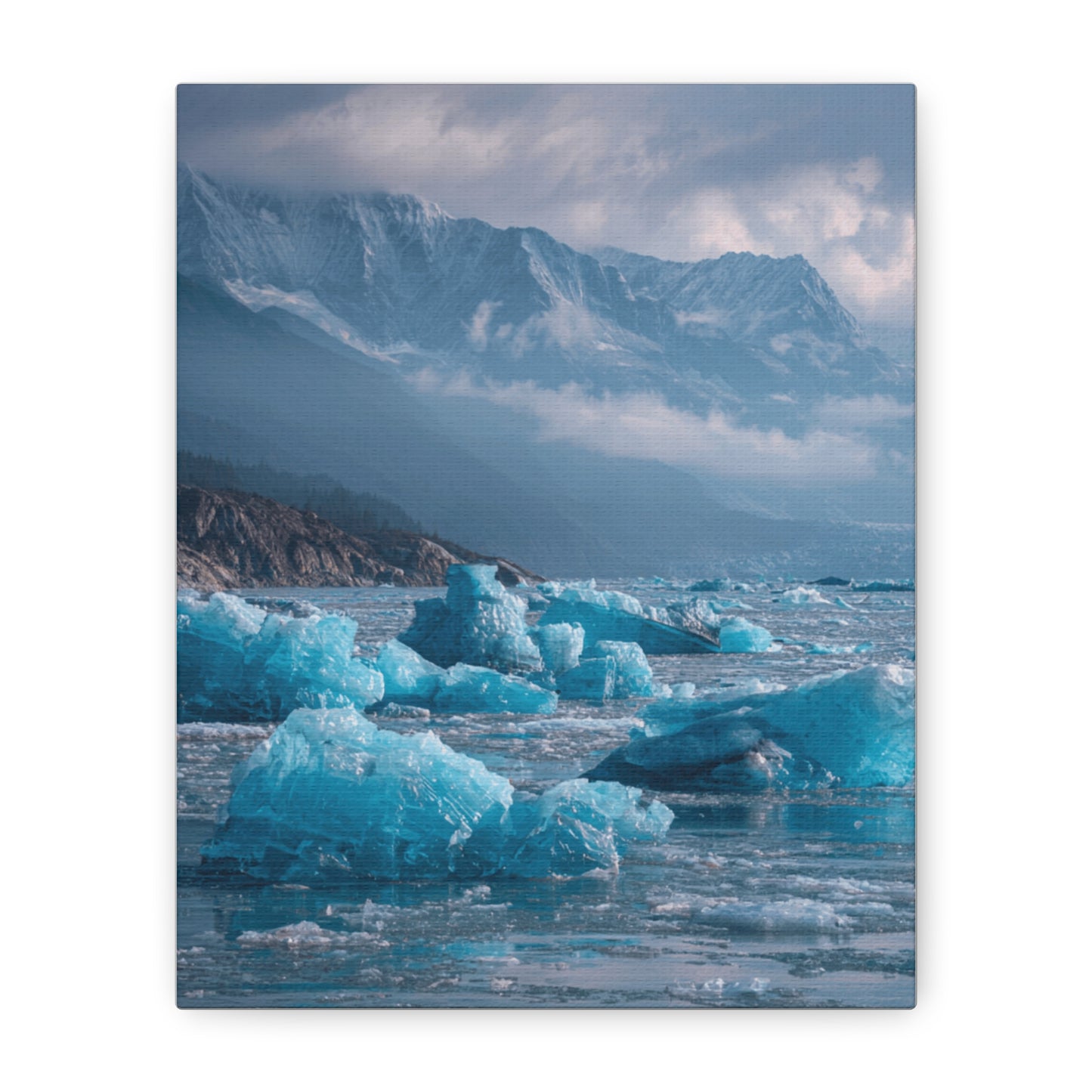 Stretched Canvas Art, Tranquil Landscape Wall Decor, Ideal for Home or Office, Art Print Gift, Nature Lover's Art