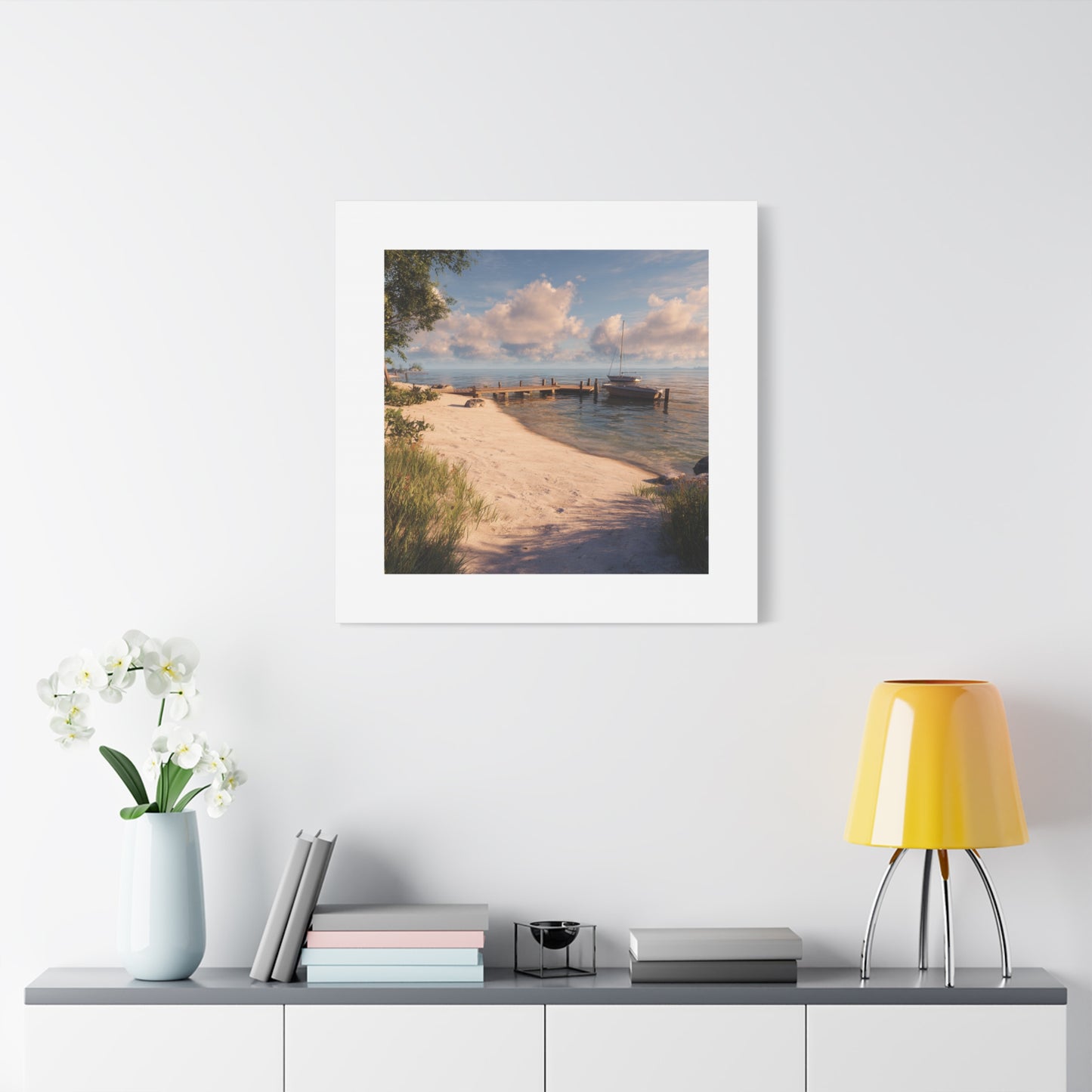Canvas Print - Beautiful Beach Scene