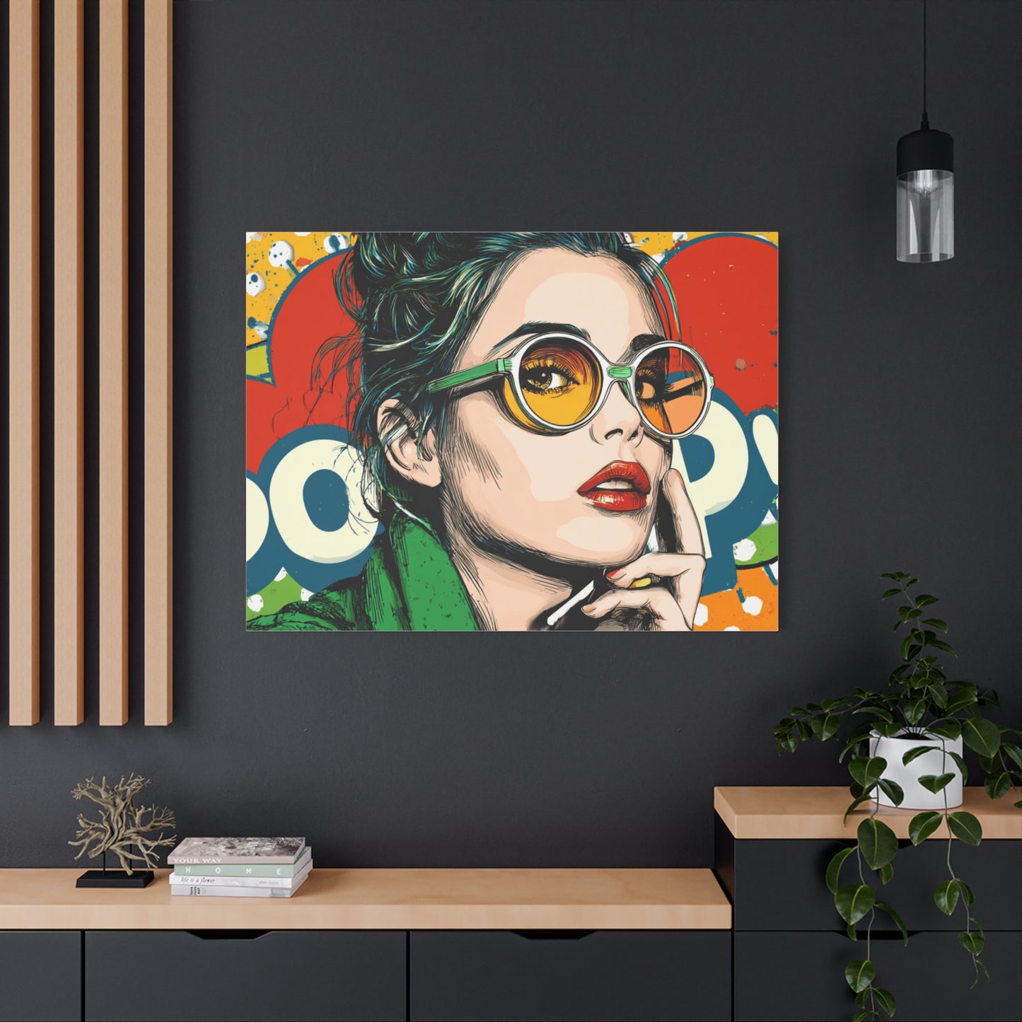 Canvas Print - Pop Art Style, Colorful