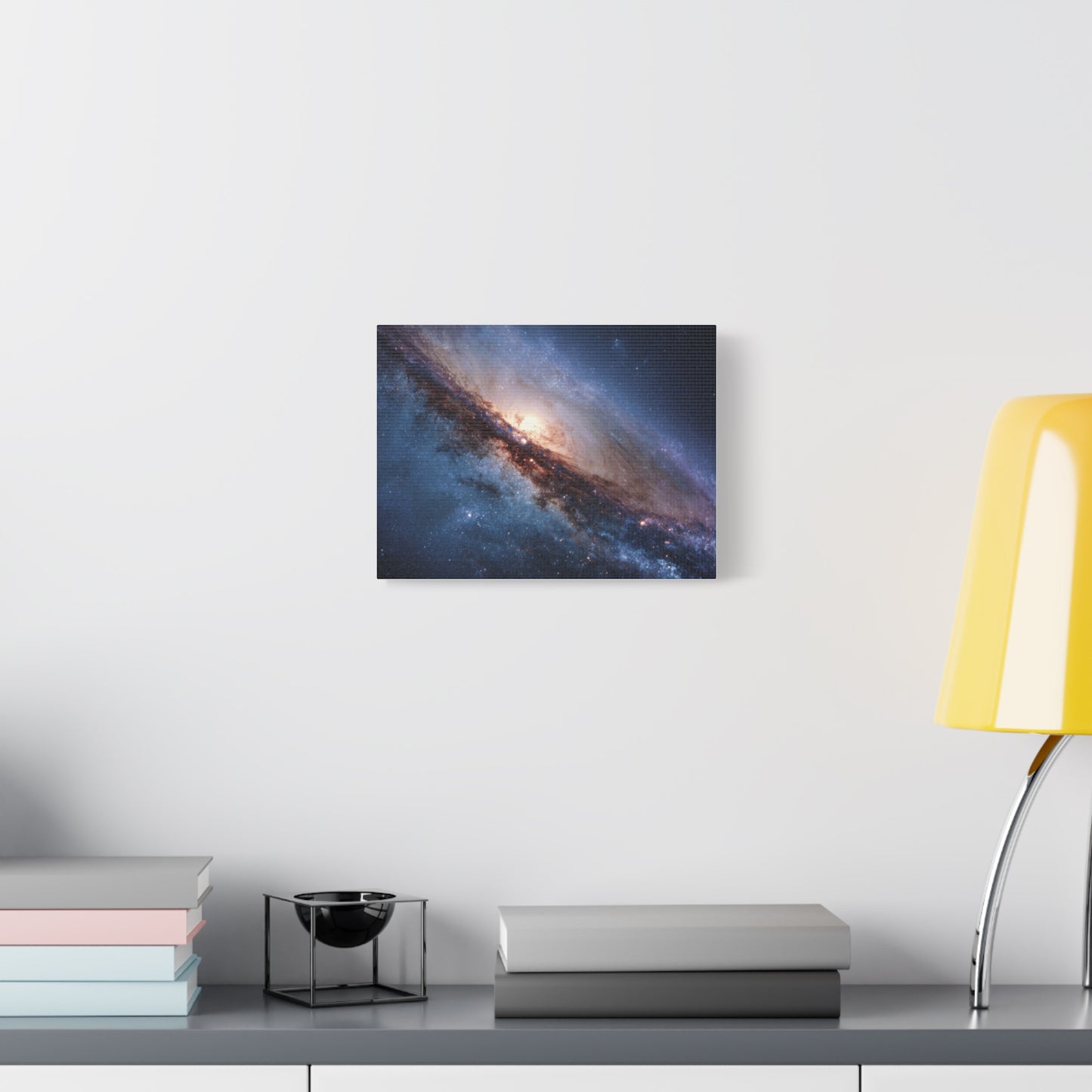 Galaxy Wall Art, Stretched Canvas Print, Cosmic Decor, Space Art, Home Gallery