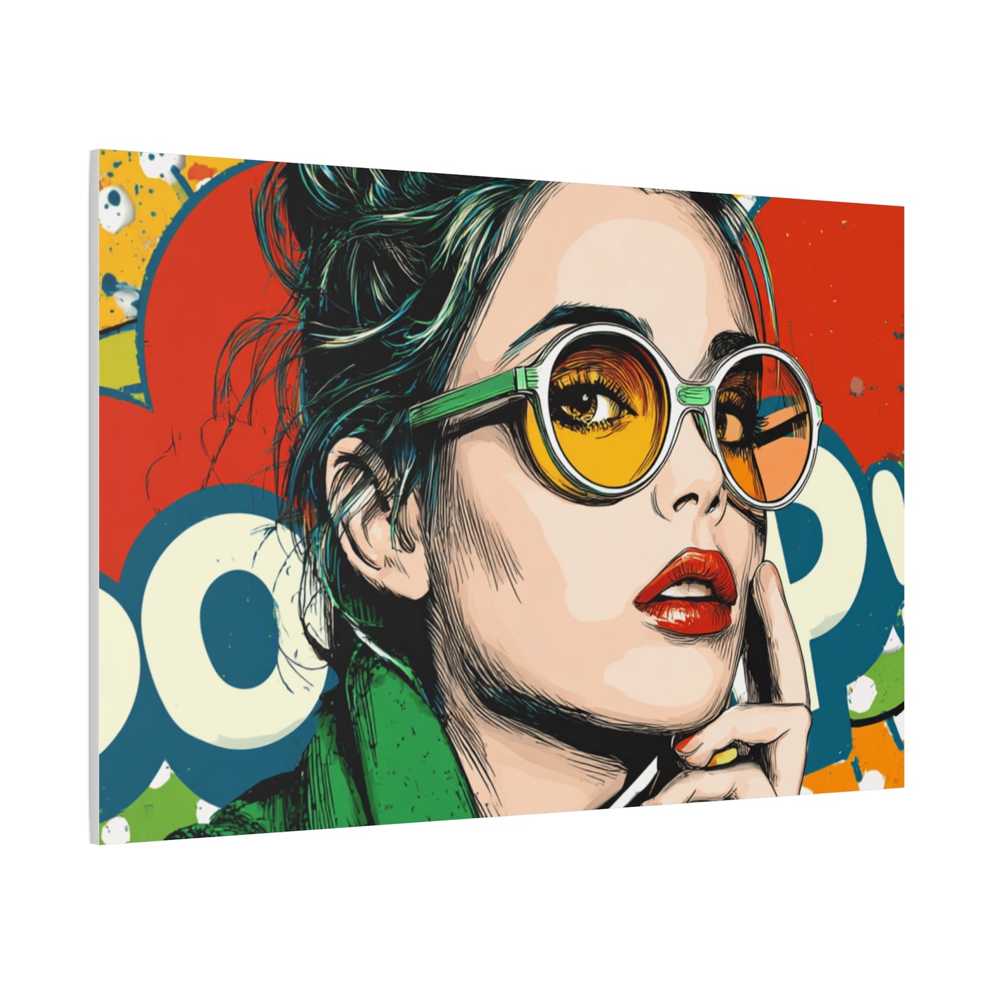 Canvas Print - Pop Art Style, Colorful