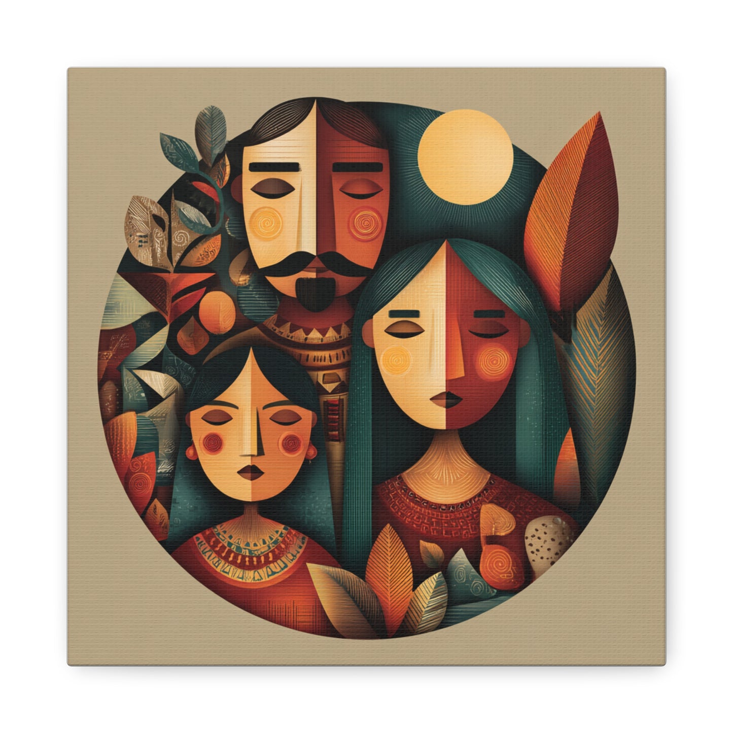 Canvas Print - Hispanic Heritage Inspired Art