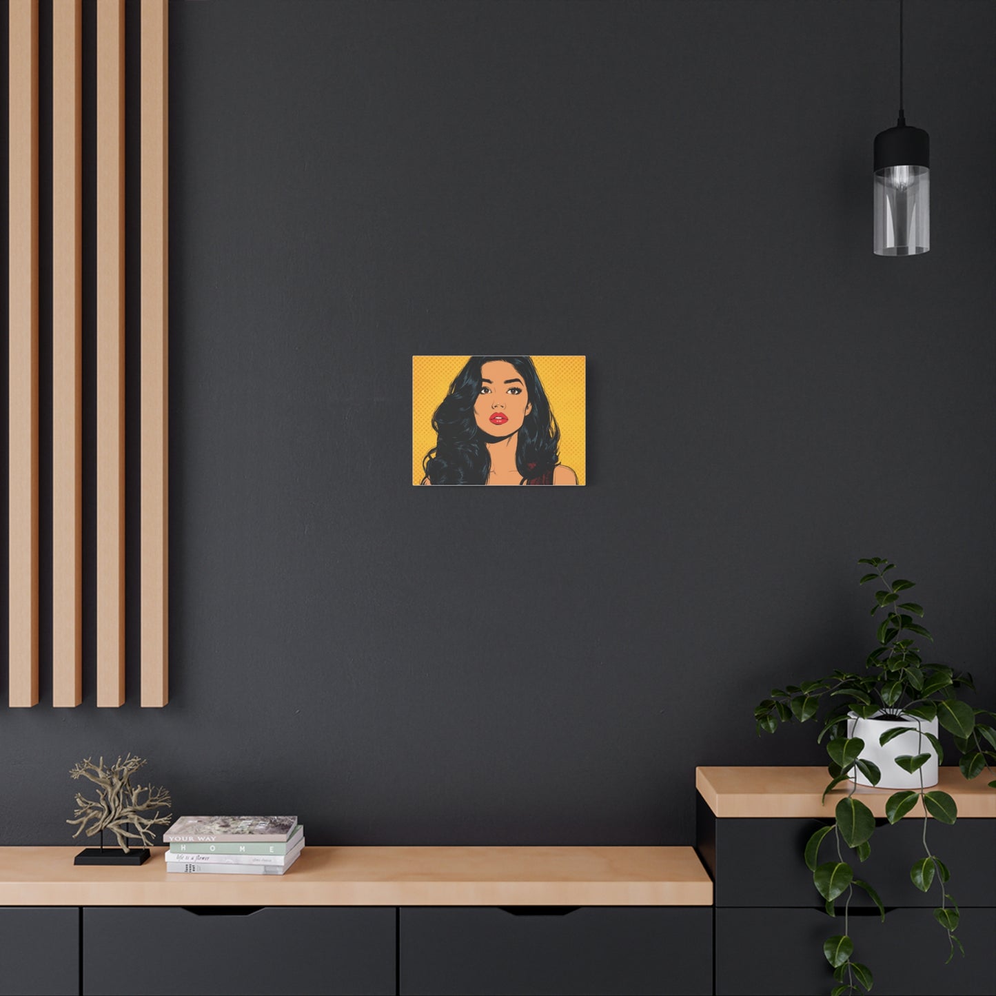 Canvas Print Pop Art Style