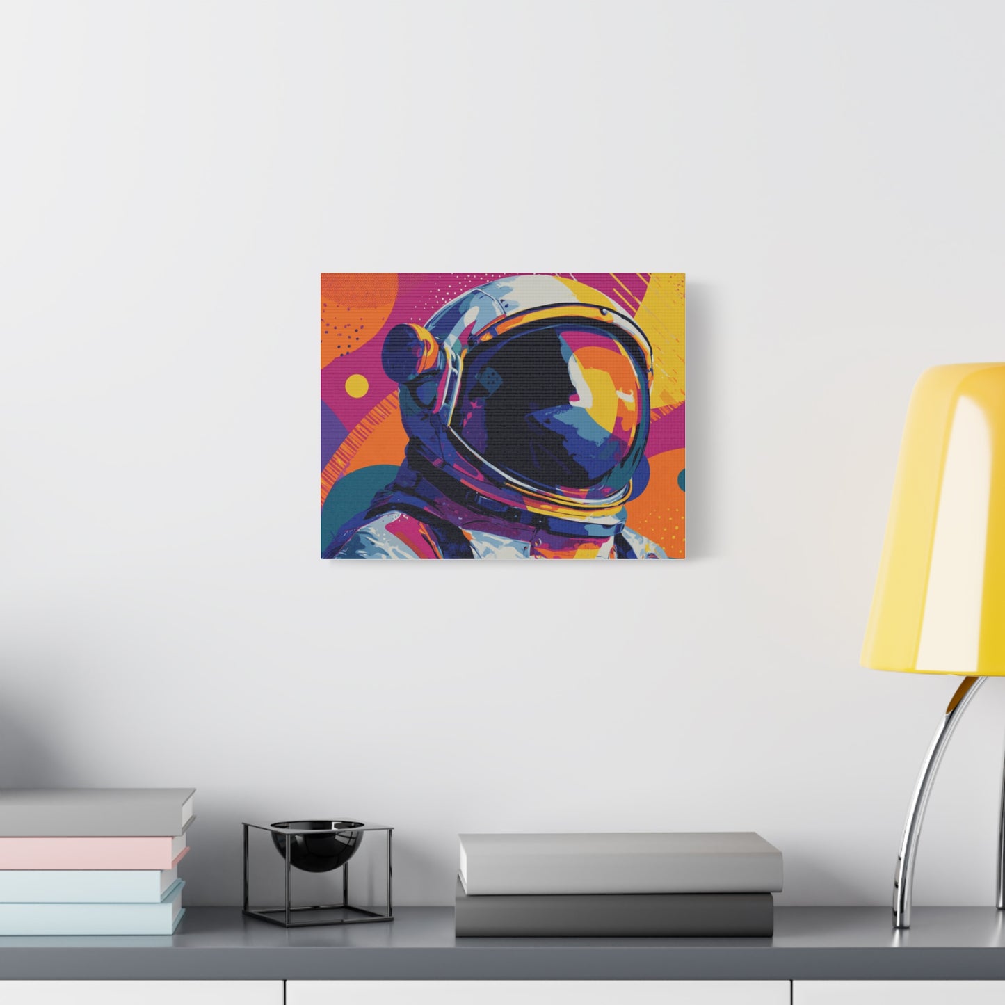 Canvas Print - Vibrant Astronaut Pop Art