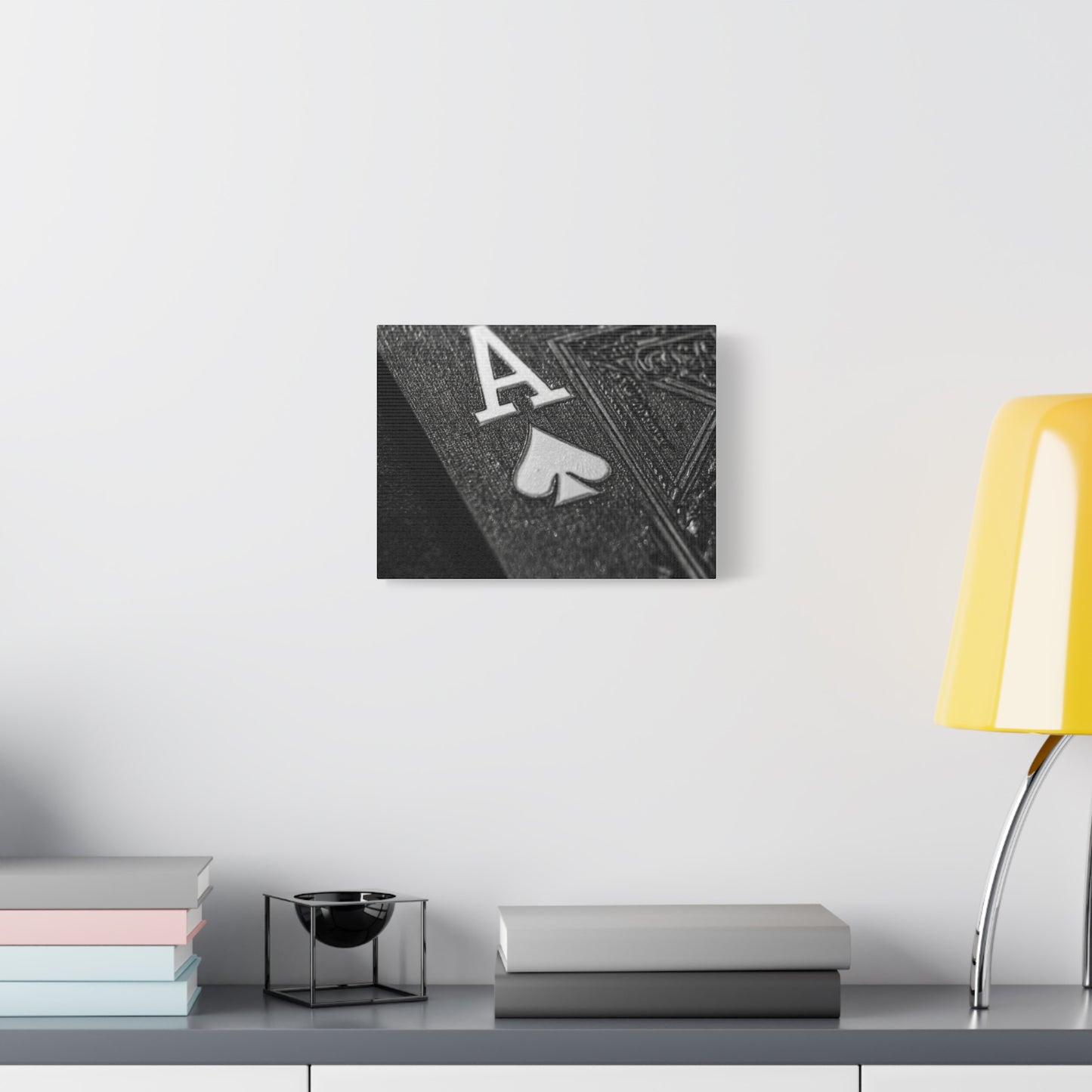Black Ace Canvas Art