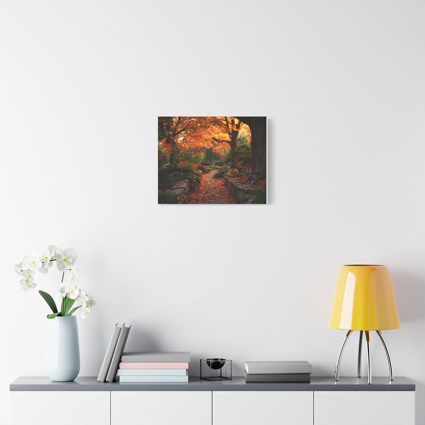 Autumn Pathway Canvas Wall Art
