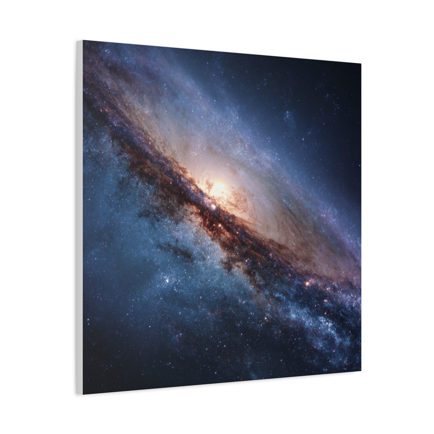Galaxy Wall Art, Stretched Canvas Print, Cosmic Decor, Space Art, Home Gallery