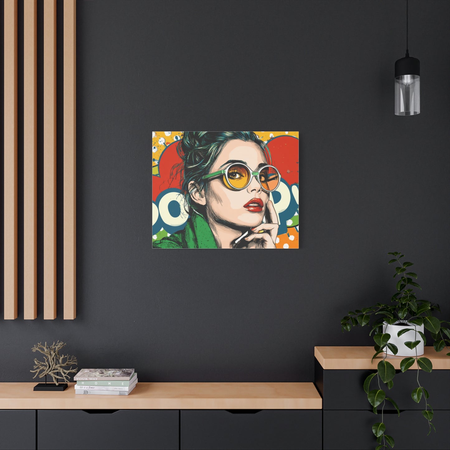 Canvas Print - Pop Art Style, Colorful