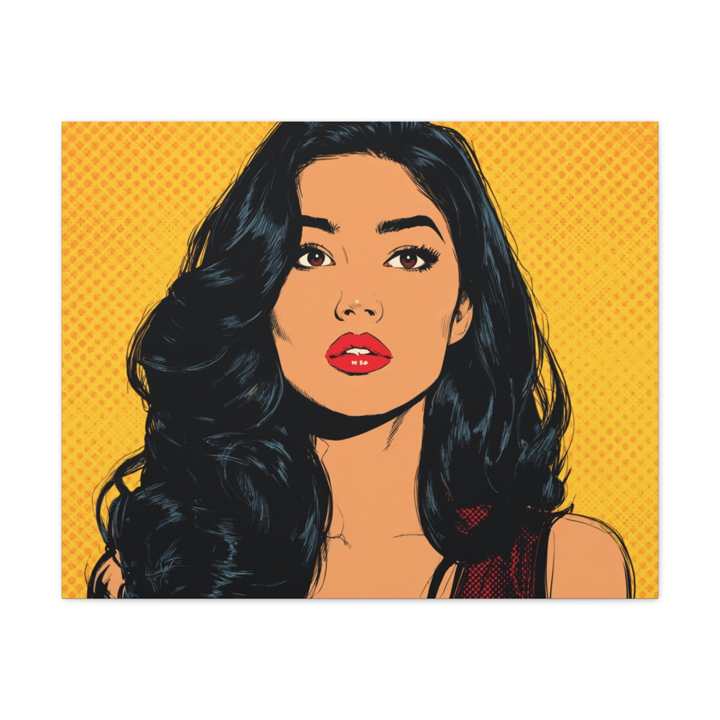Canvas Print Pop Art Style