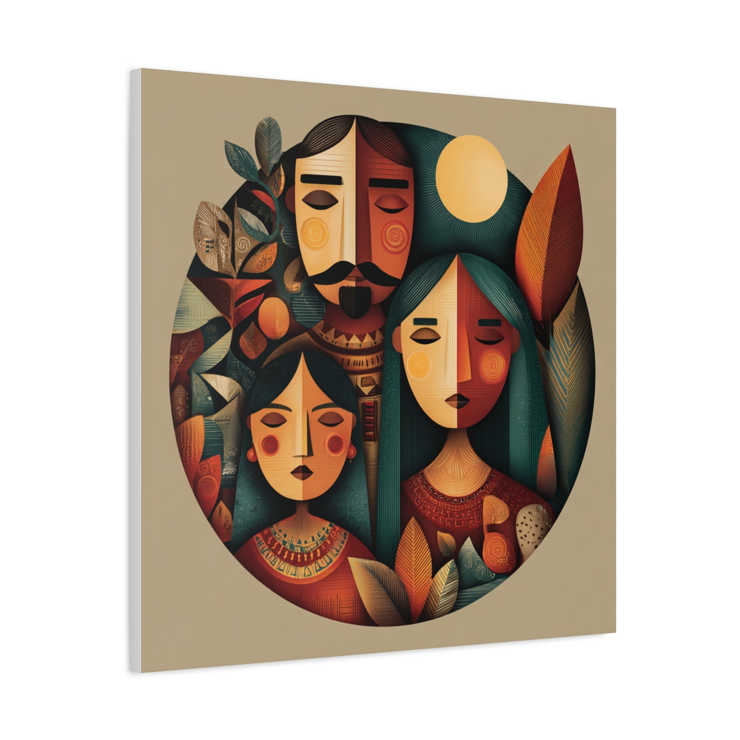 Canvas Print - Hispanic Heritage Inspired Art