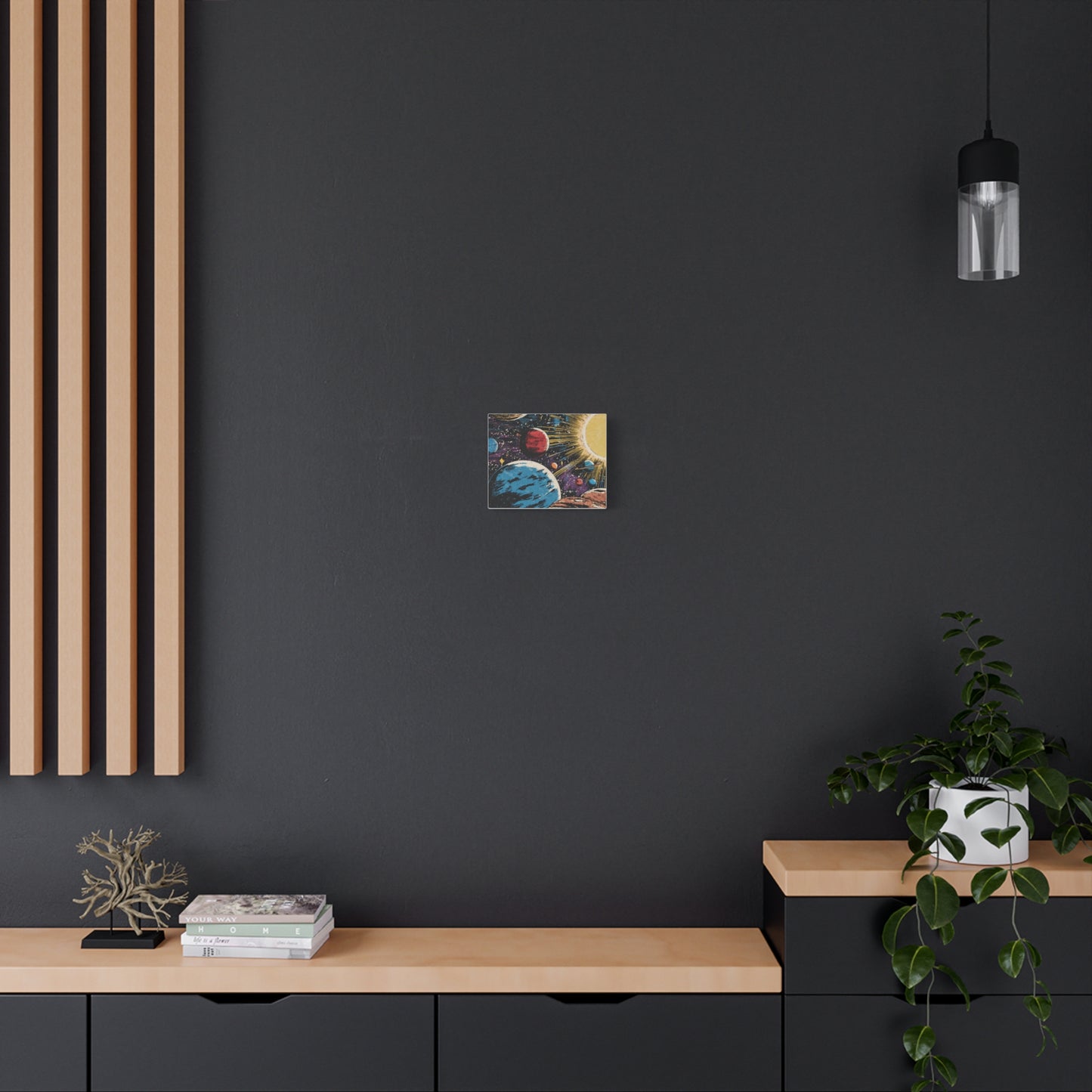 Canvas Print - Comic Book Style Planets