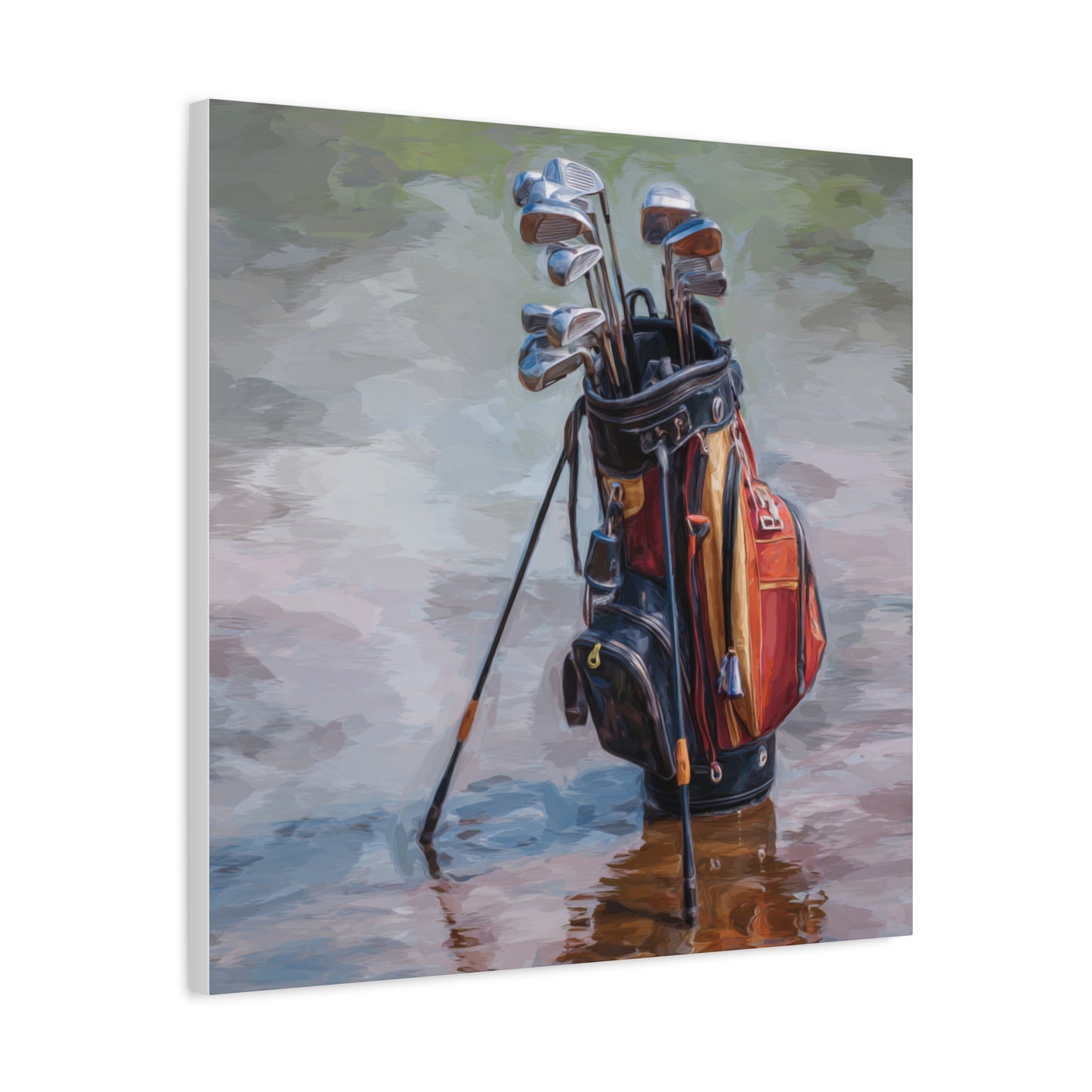 Golf Bag Canvas Art