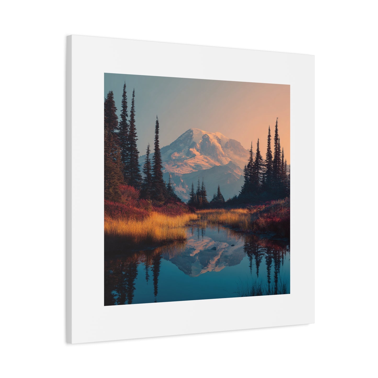Scenic Mountain Canvas Wall Art, Landscape Decor, Nature Print, Home Decor, Gift for Nature Lovers, Outdoor Wall Art