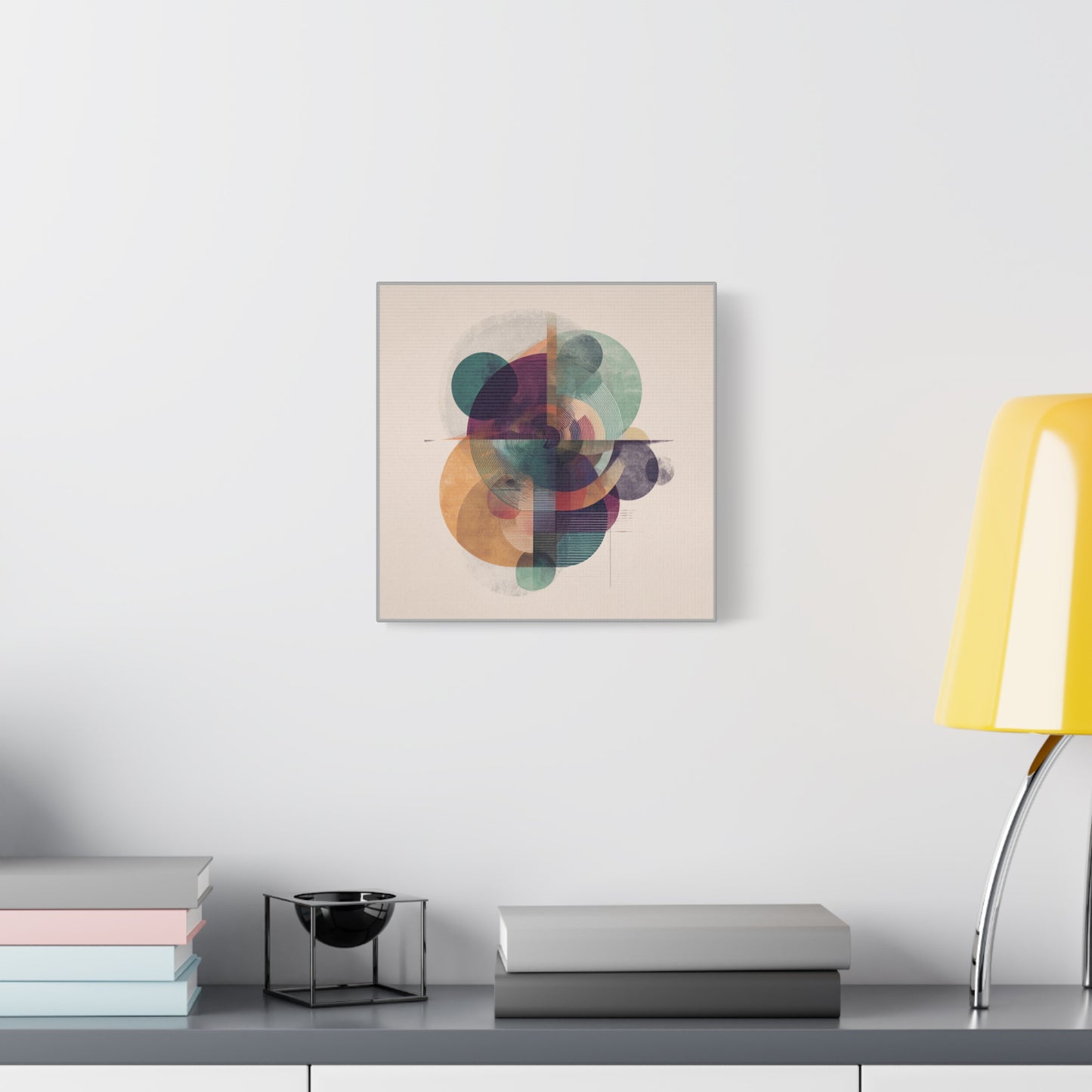 Abstract Geometric Wall Art Canvas