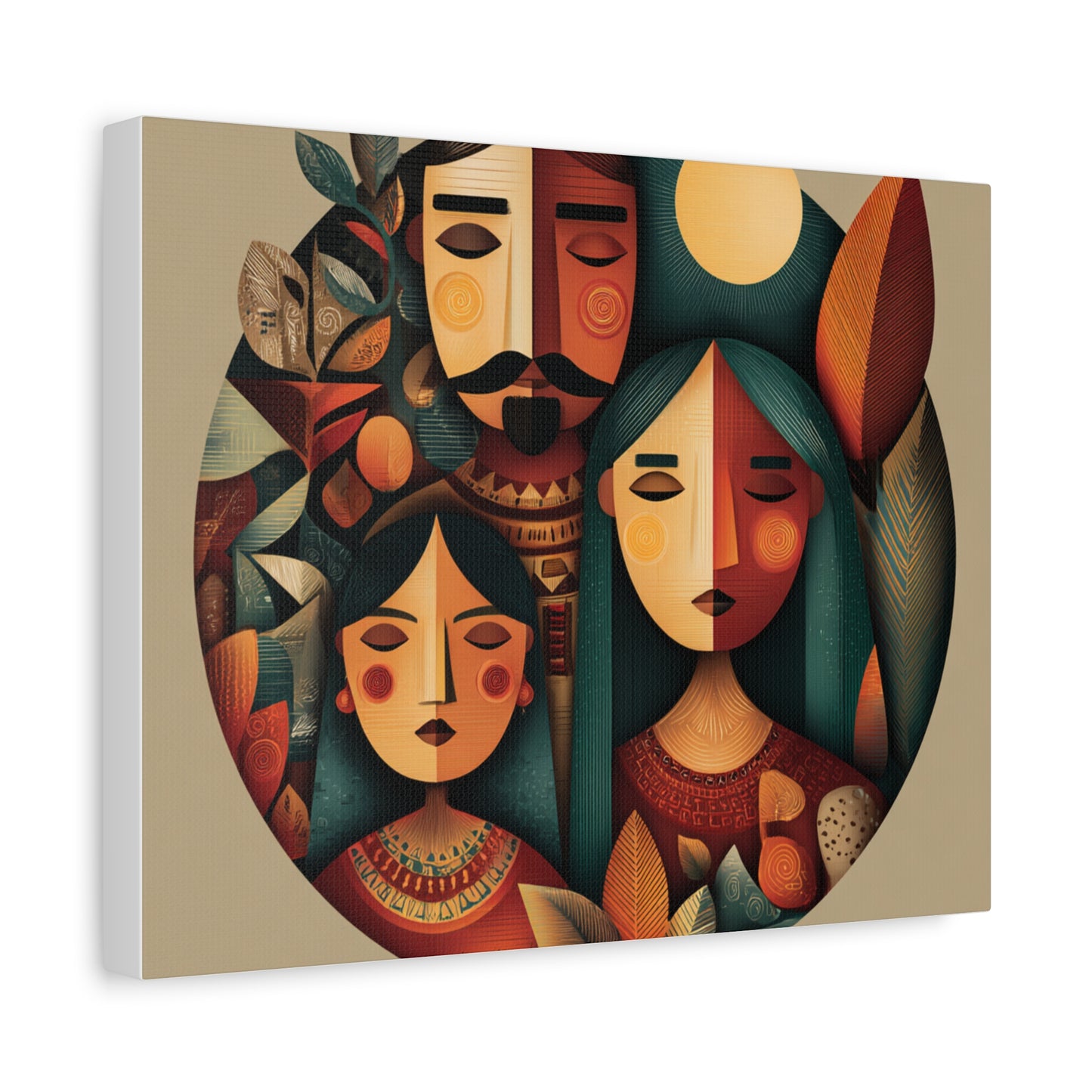 Canvas Print - Hispanic Heritage Inspired Art