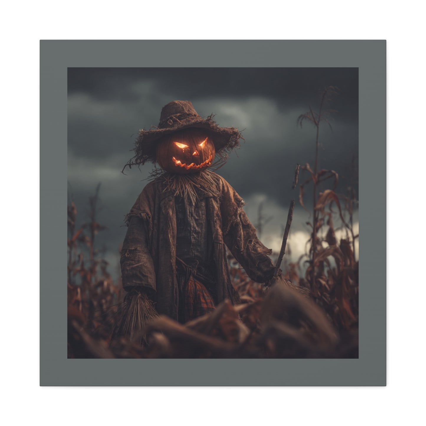 Canvas Print - Halloween Scarecrow