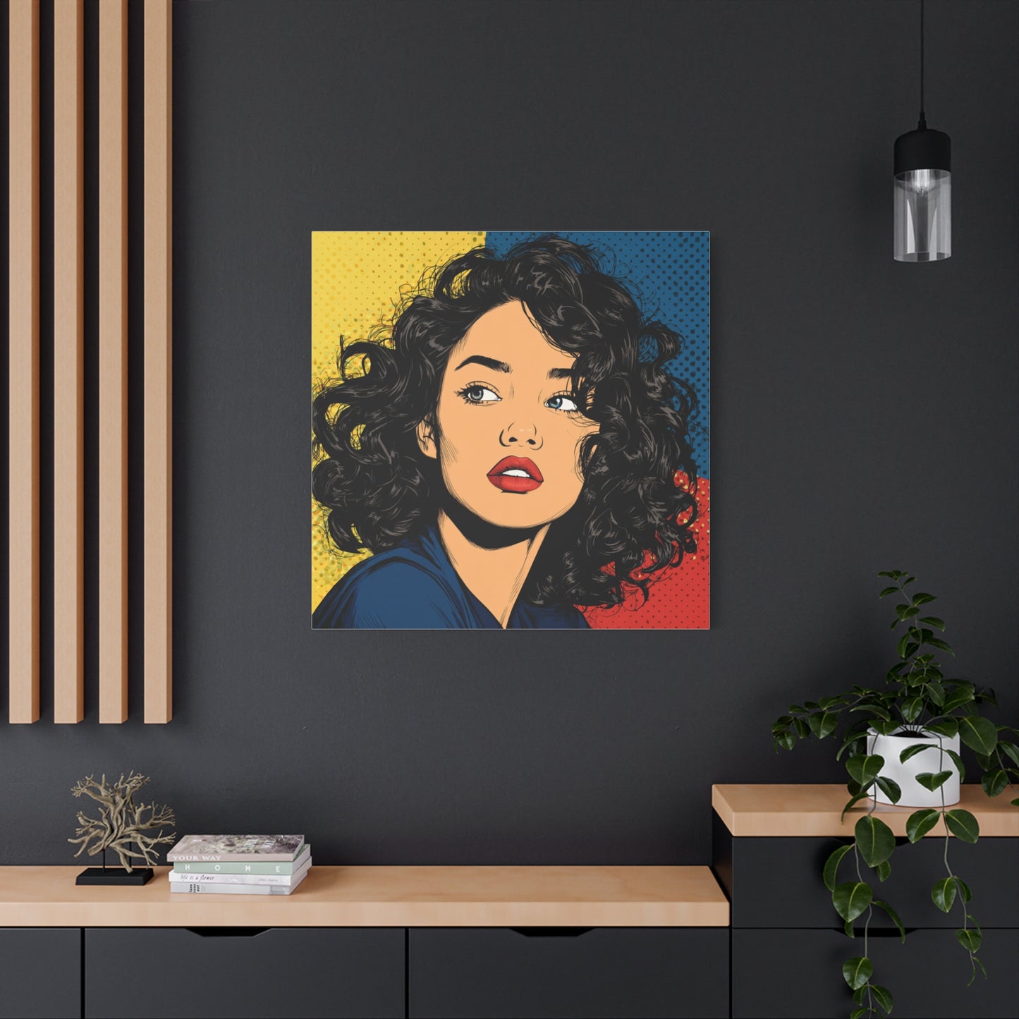 Pop Art Wall Canvas