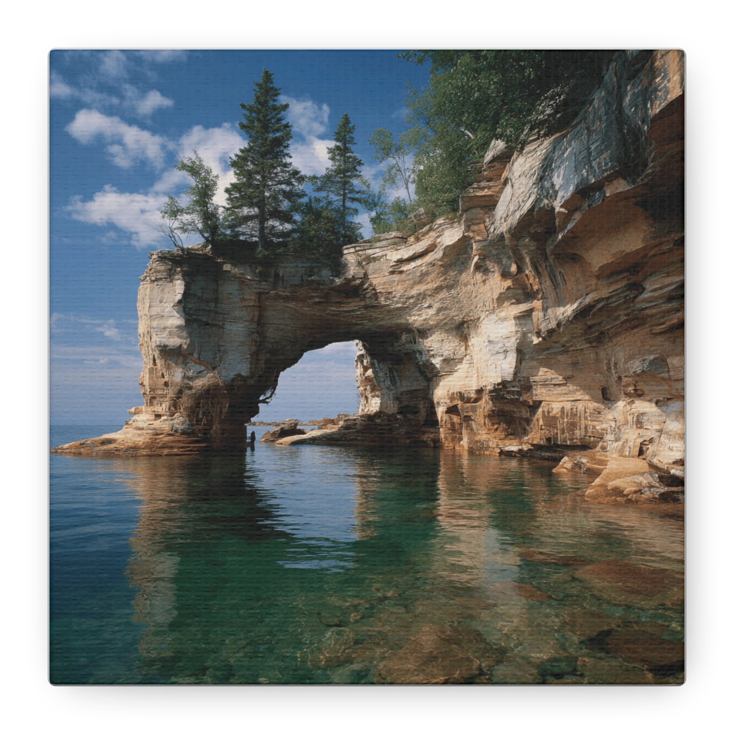 Scenic Matte Canvas Print, Nature Wall Art, Home Decor, Gift for Nature Lovers, Wall Hanging, Landscape Photography