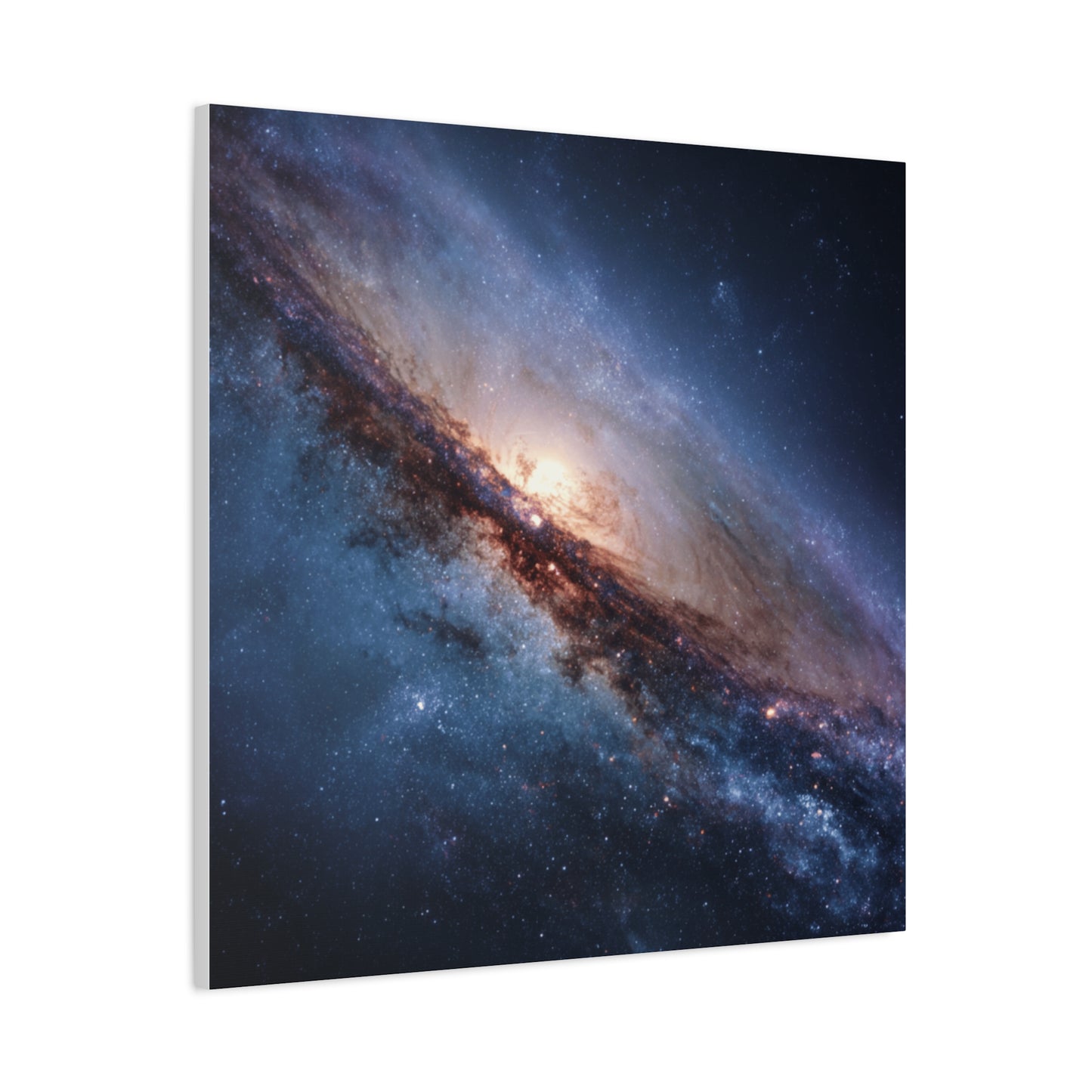 Galaxy Wall Art, Stretched Canvas Print, Cosmic Decor, Space Art, Home Gallery