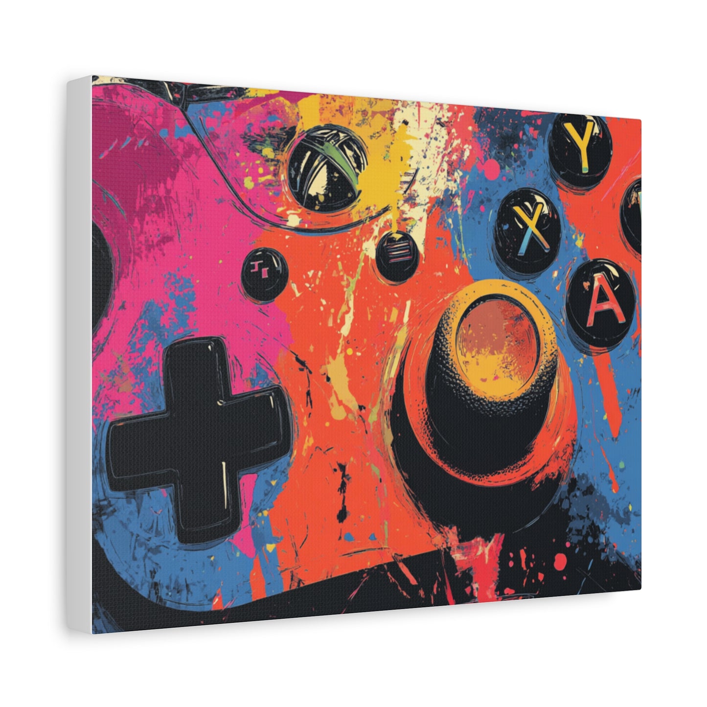 Bold Gaming Canvas Wall Art