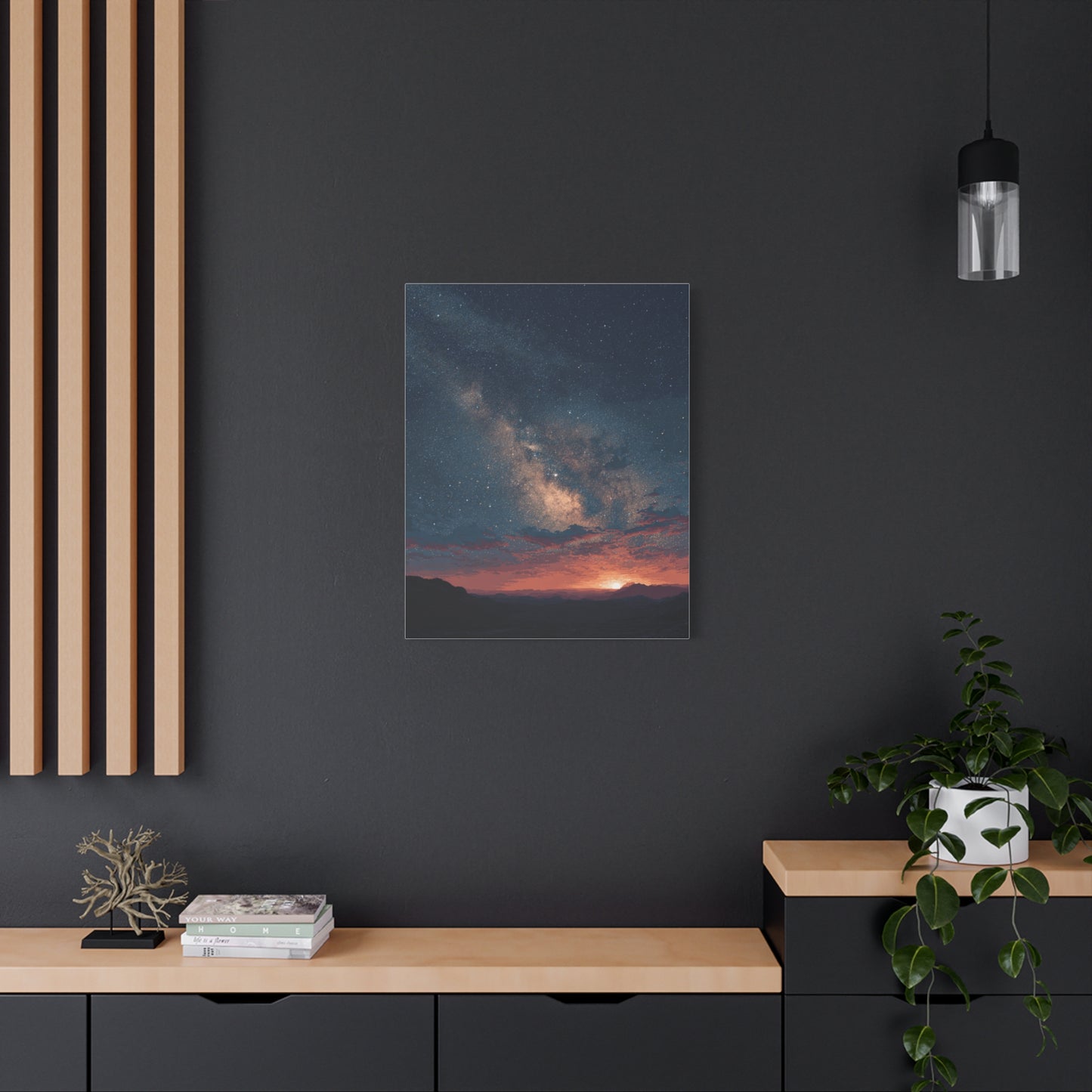 Celestial Canvas Art, Starry Night Decor, Universe Wall Art, Galaxy Home Decor, Space Lovers Gift, Inspirational Wall Decor