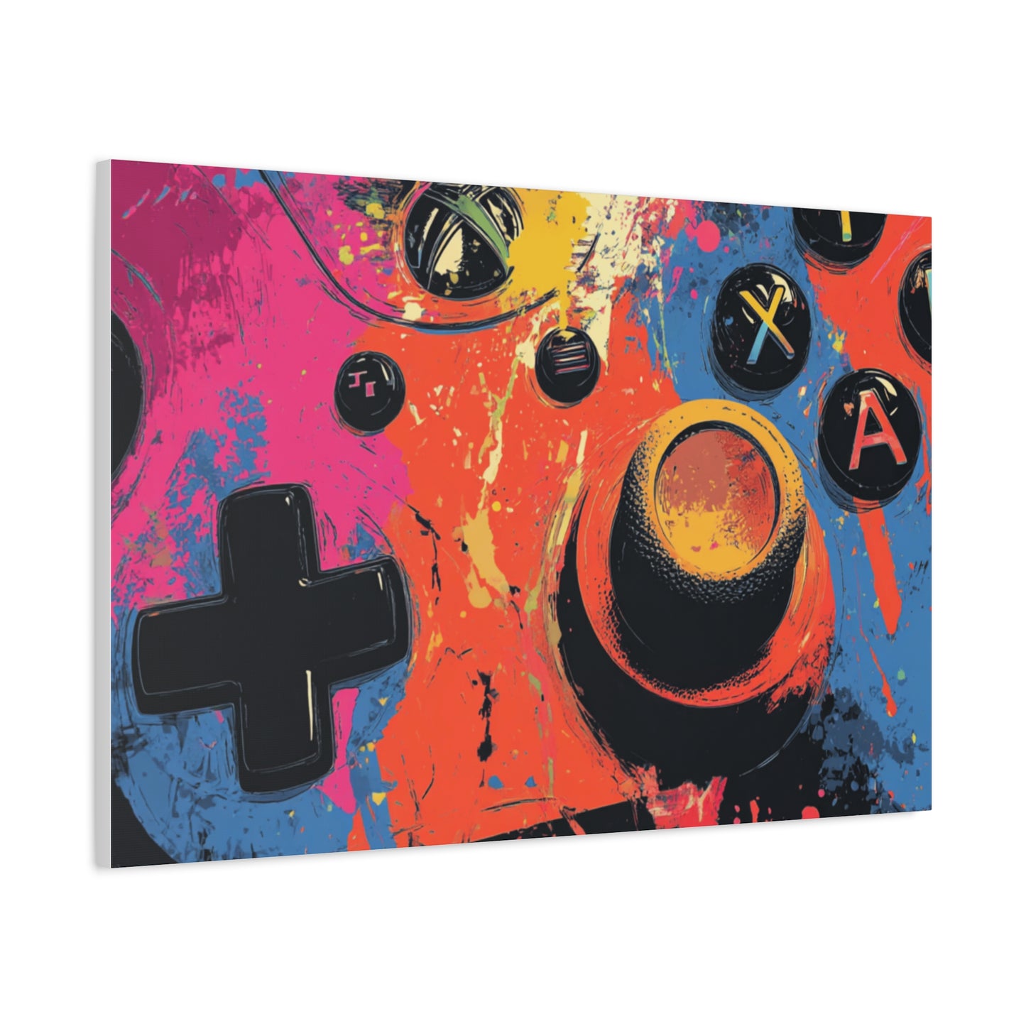Bold Gaming Canvas Wall Art
