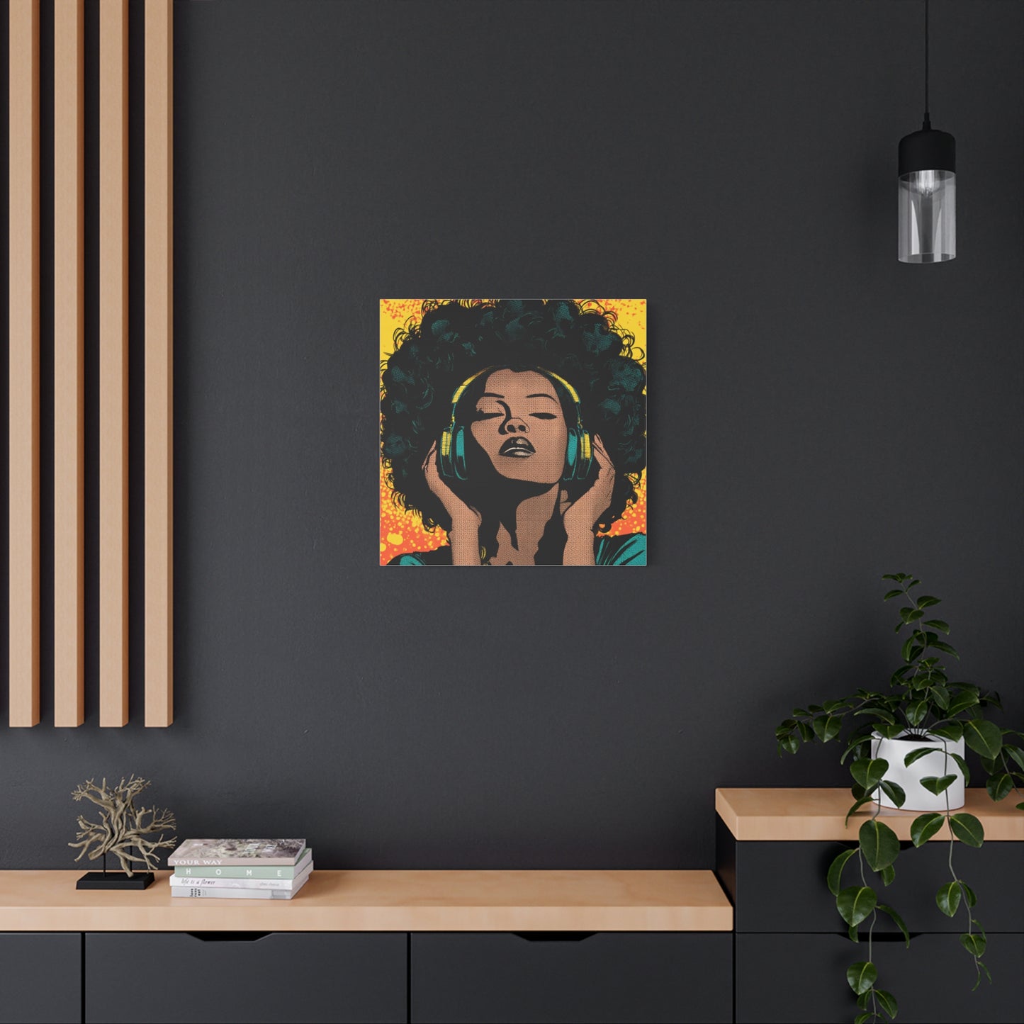 Vibrant Canvas, Music Lover