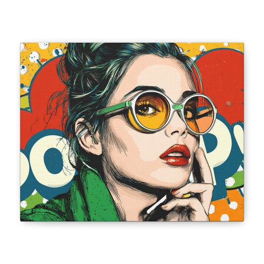 Canvas Print - Pop Art Style, Colorful