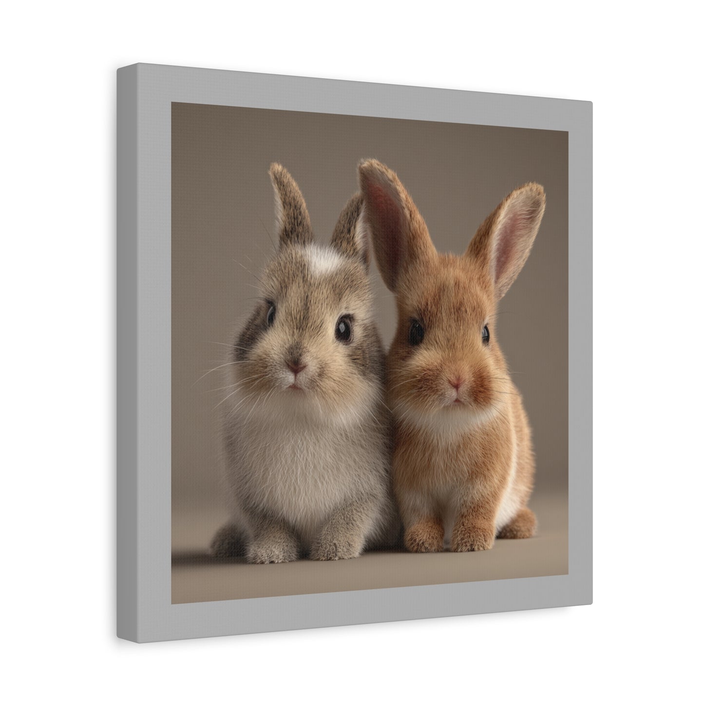 Canvas Print Baby Bunnies
