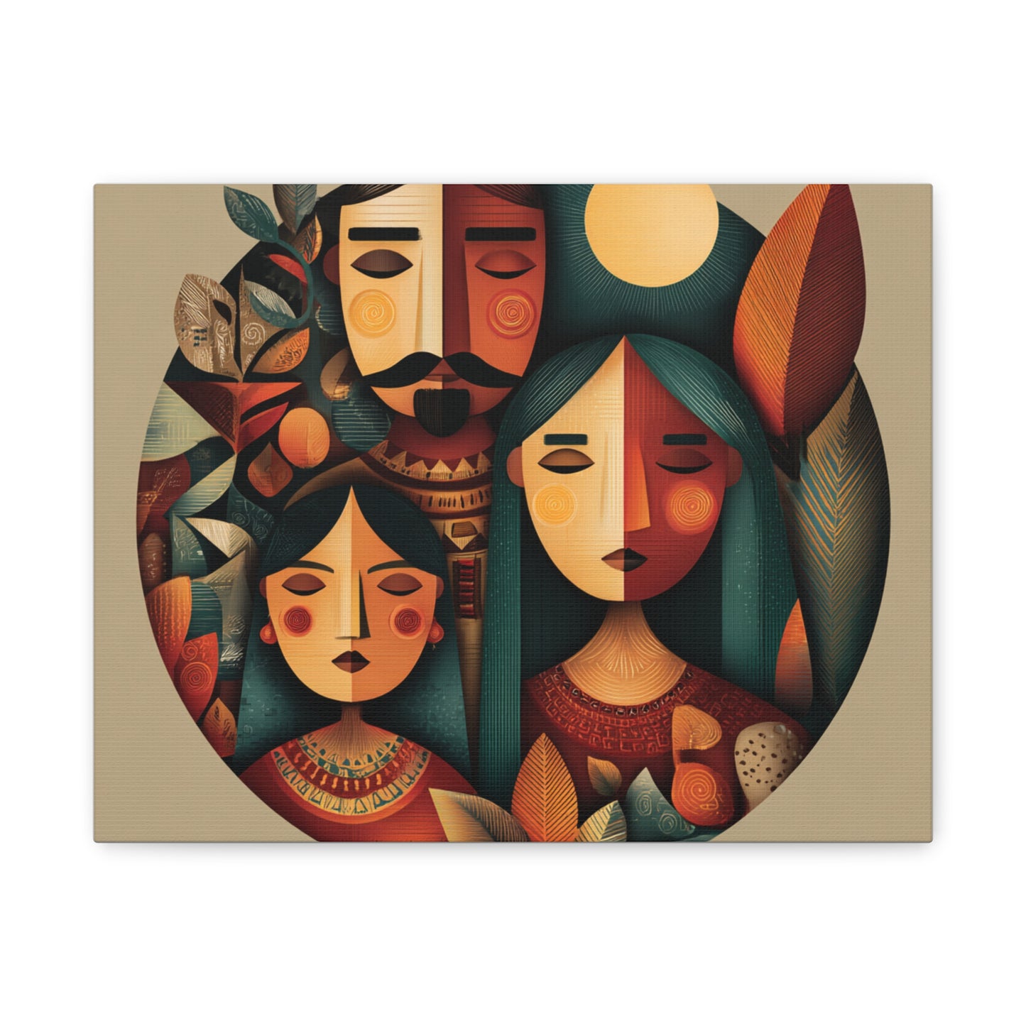 Canvas Print - Hispanic Heritage Inspired Art