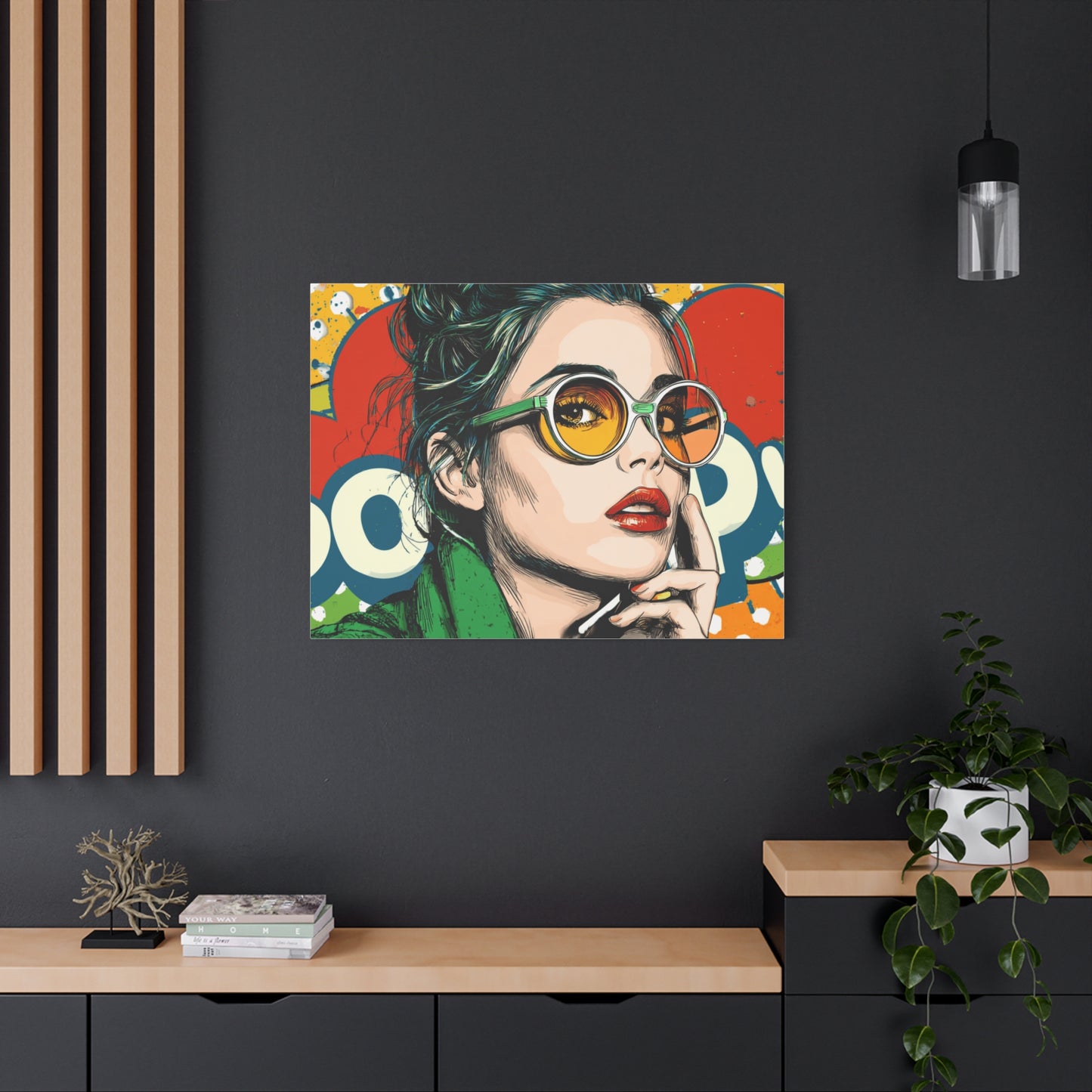 Canvas Print - Pop Art Style, Colorful