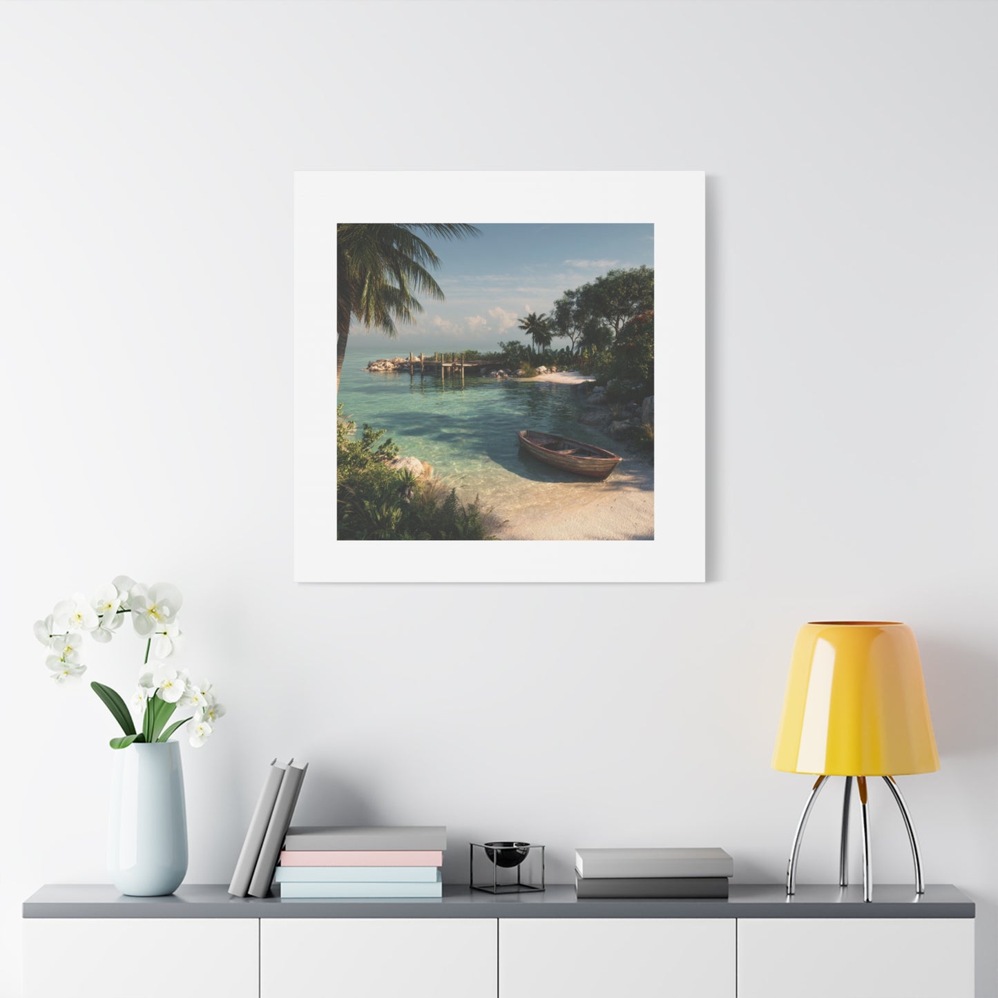 Canvas Print - Beautiful Beach View