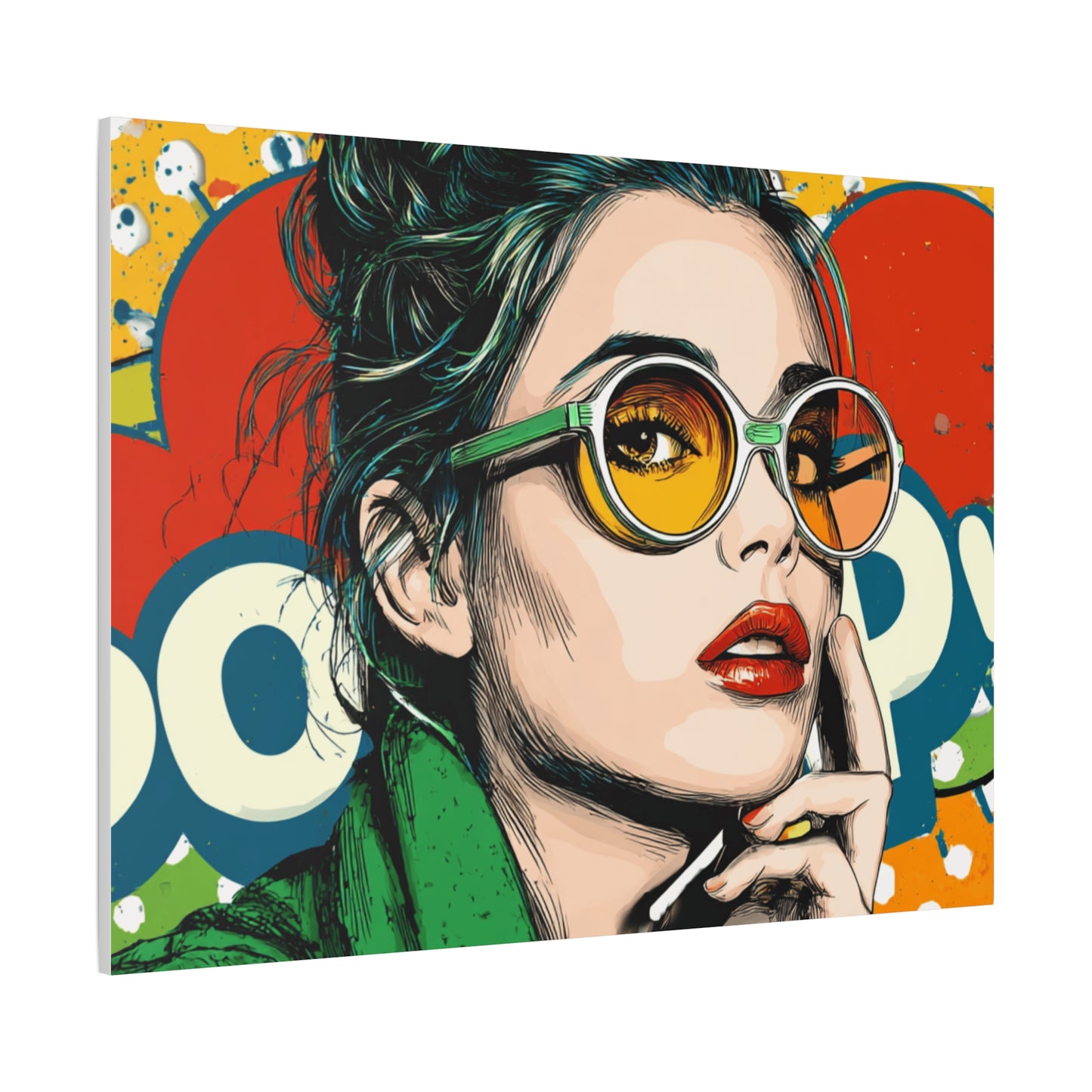 Canvas Print - Pop Art Style, Colorful