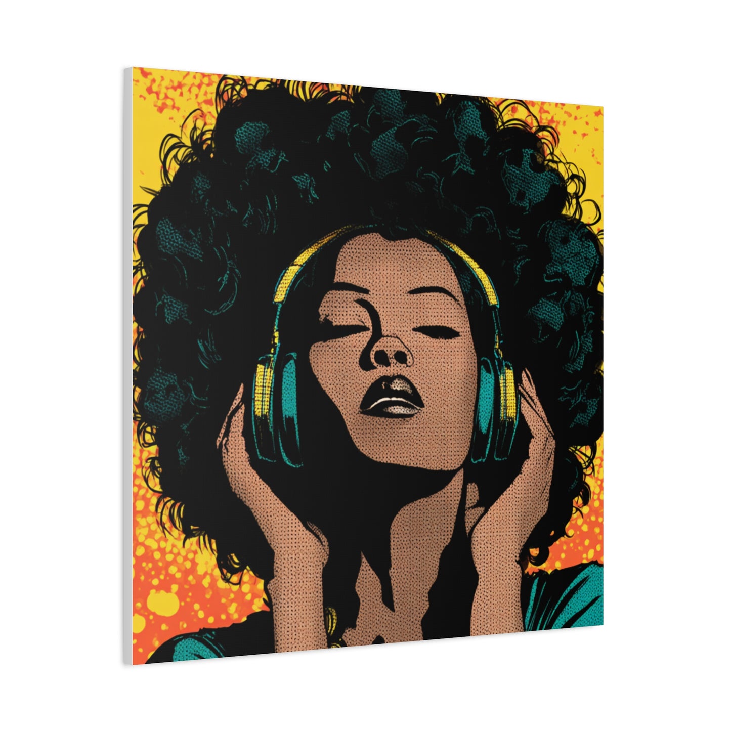 Vibrant Canvas, Music Lover