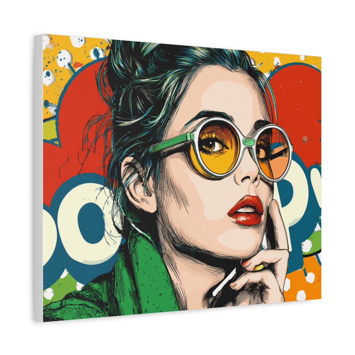 Canvas Print - Pop Art Style, Colorful