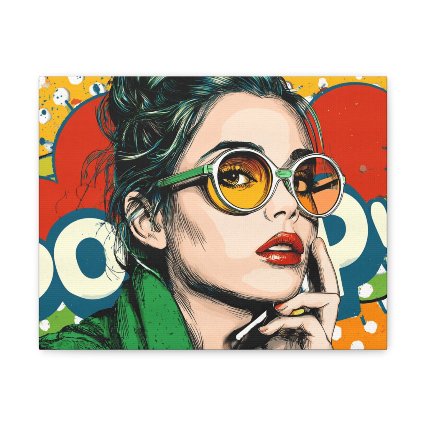 Canvas Print - Pop Art Style, Colorful