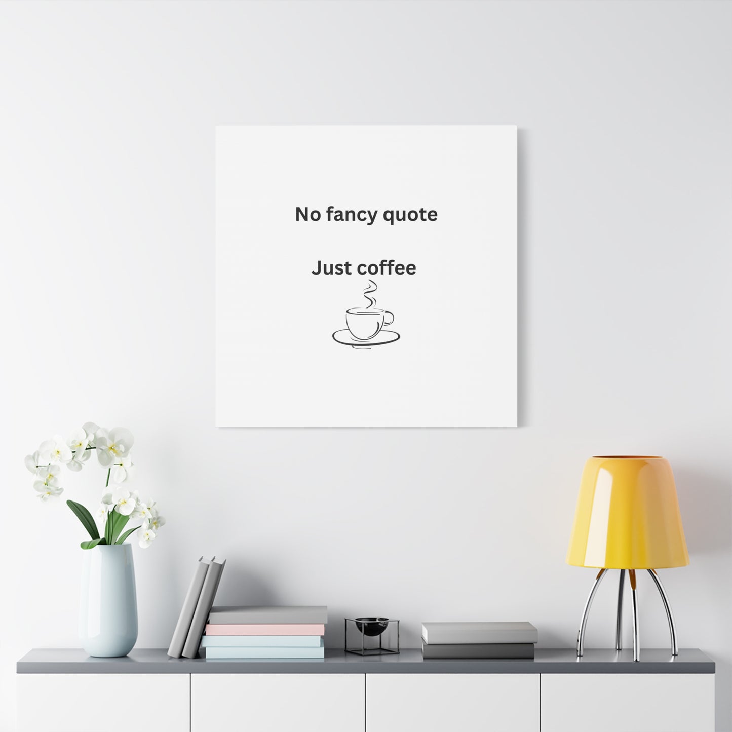 Canvas Wall Art, Coffee Lovers Decor