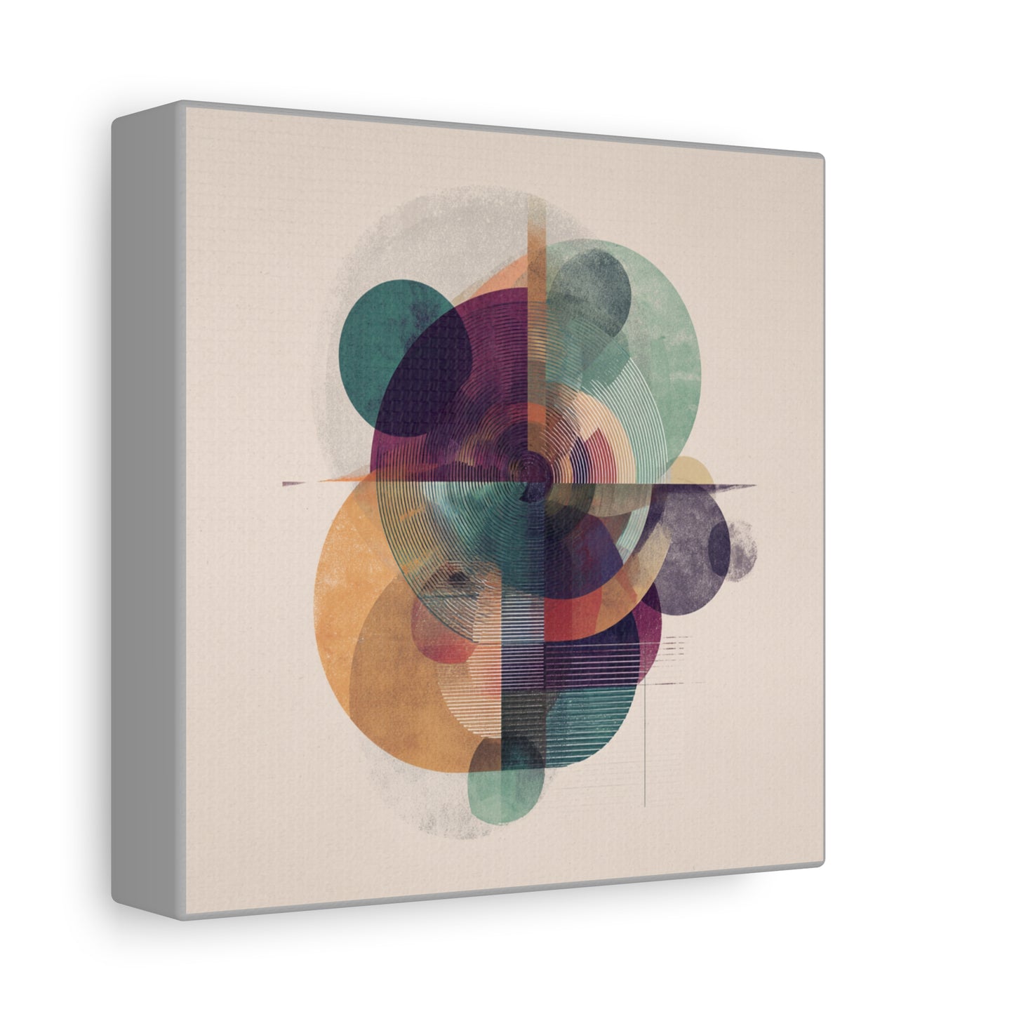Abstract Geometric Wall Art Canvas