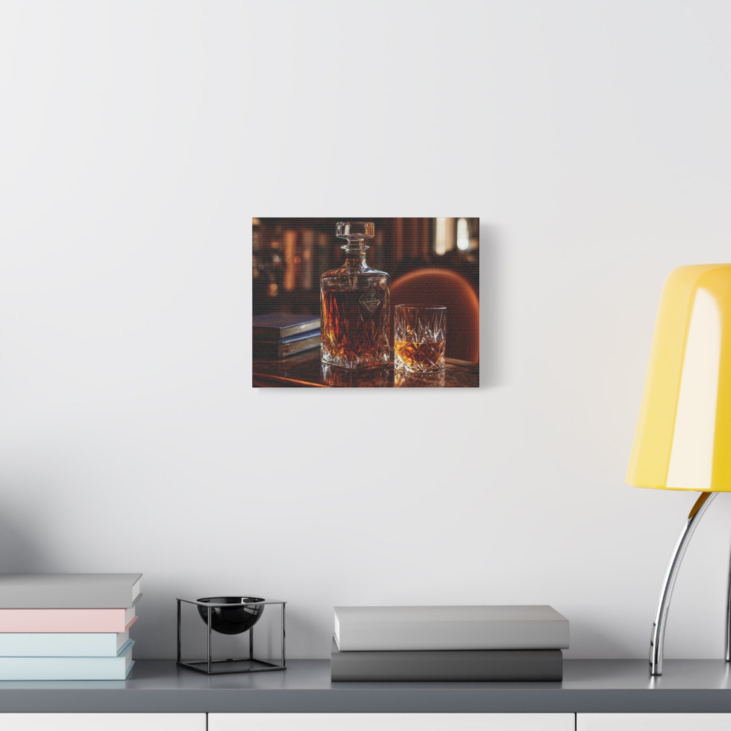 Elegant Whiskey Art Canvas