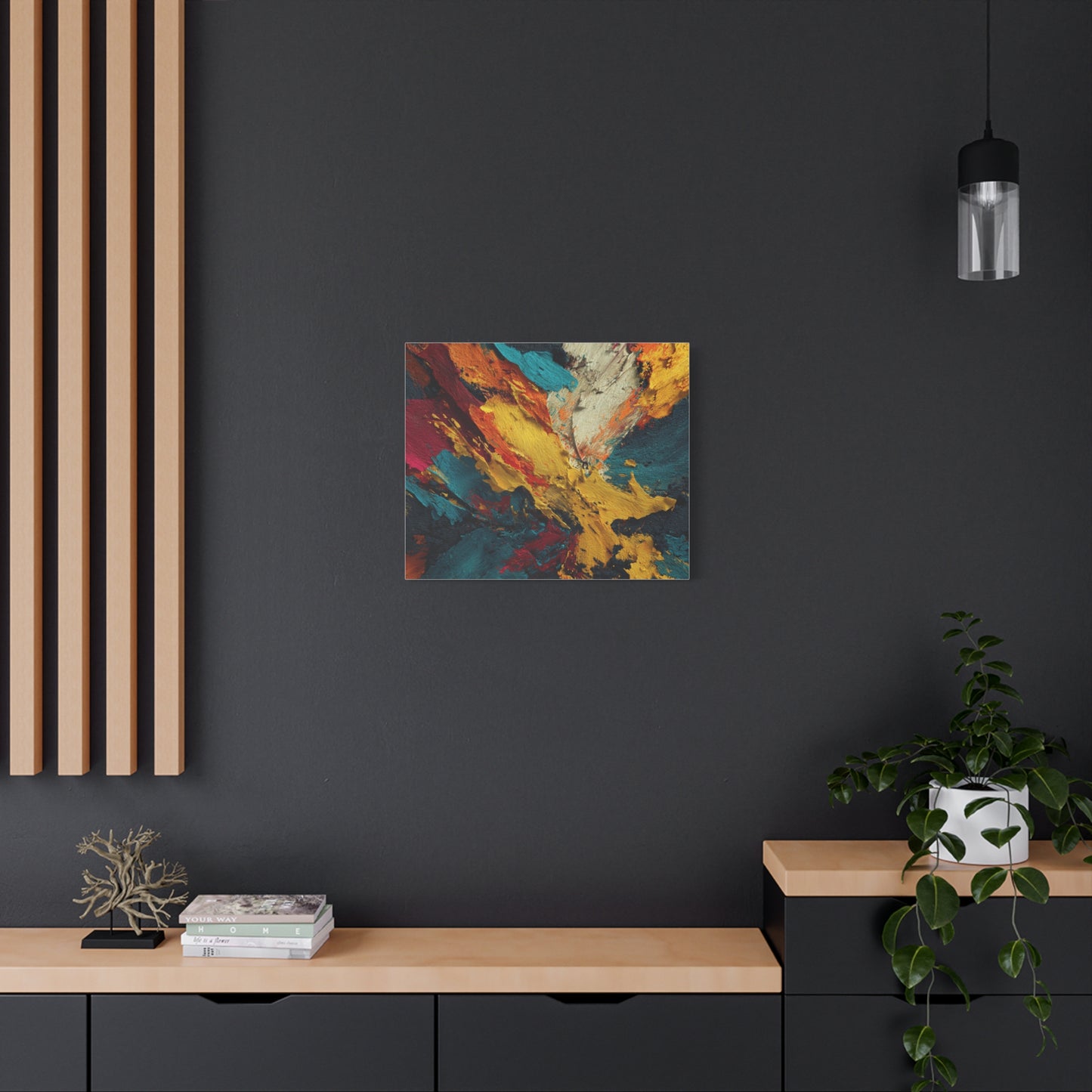 Colorful Abstract Canvas Wall Art