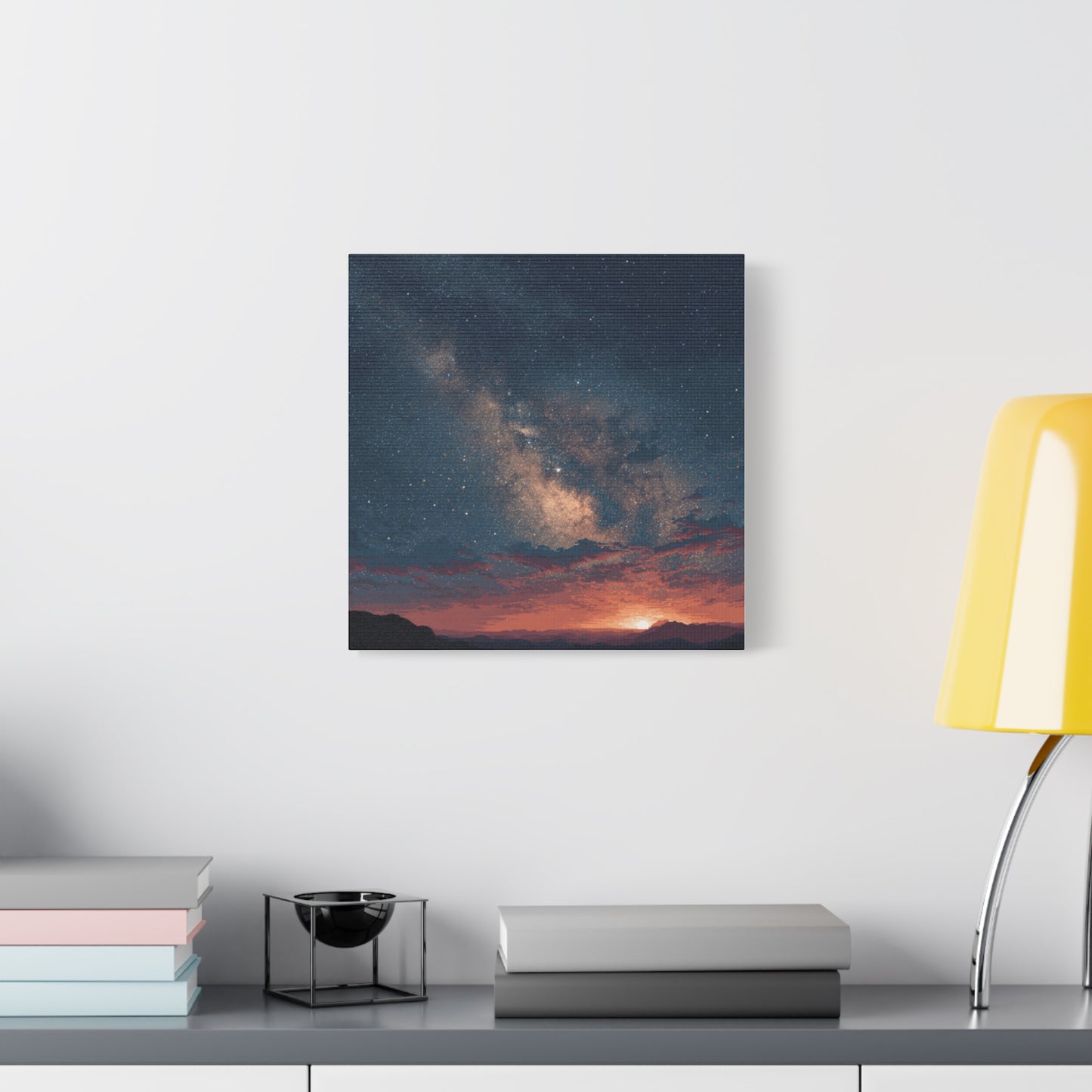 Celestial Canvas Art, Starry Night Decor, Universe Wall Art, Galaxy Home Decor, Space Lovers Gift, Inspirational Wall Decor