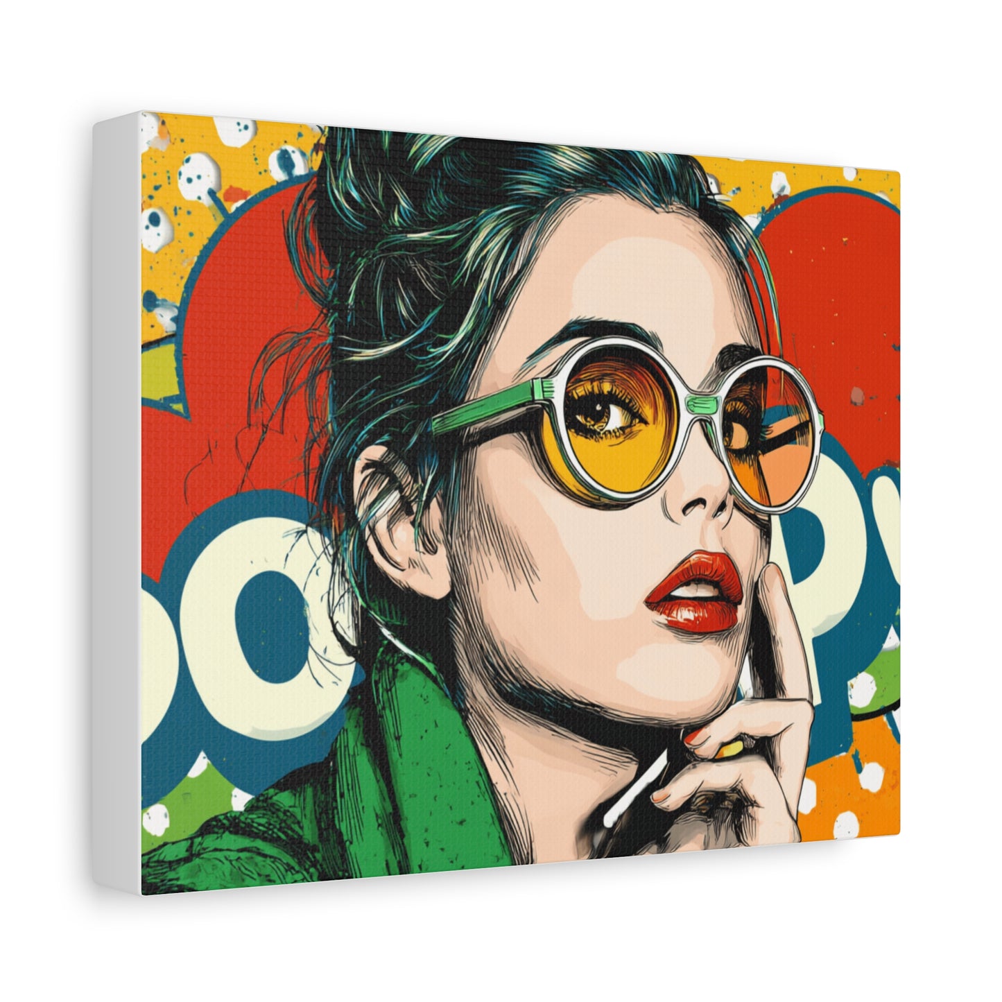 Canvas Print - Pop Art Style, Colorful