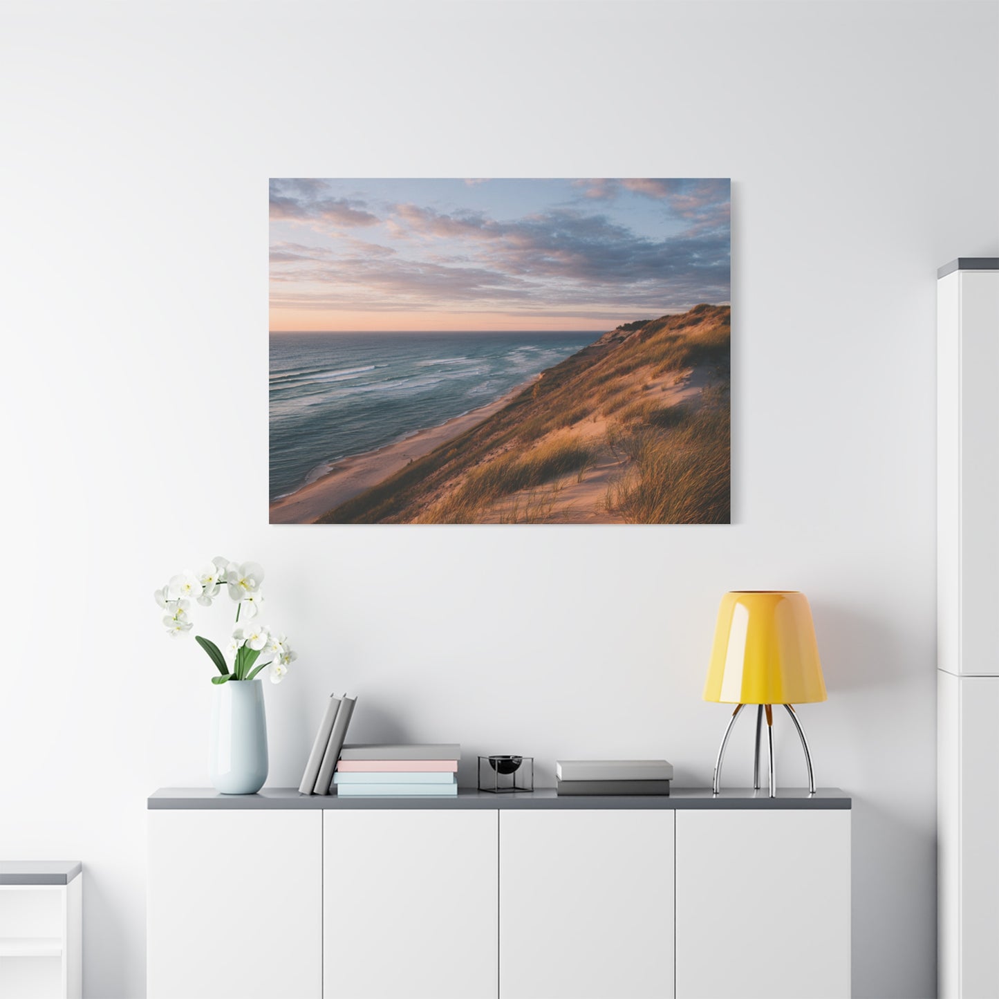 Coastal Serenity Matte Canvas Wall Art